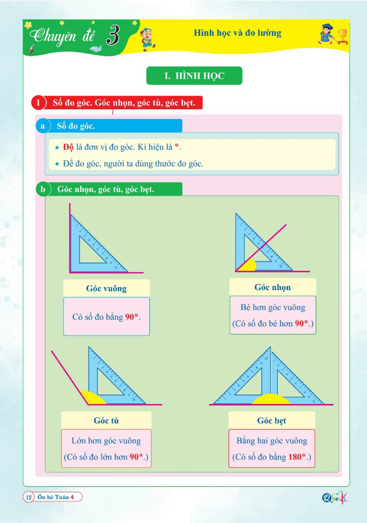 ôn hè toán 4 - dành cho học sinh lớp 4 lên lớp 5 - Ảnh 5