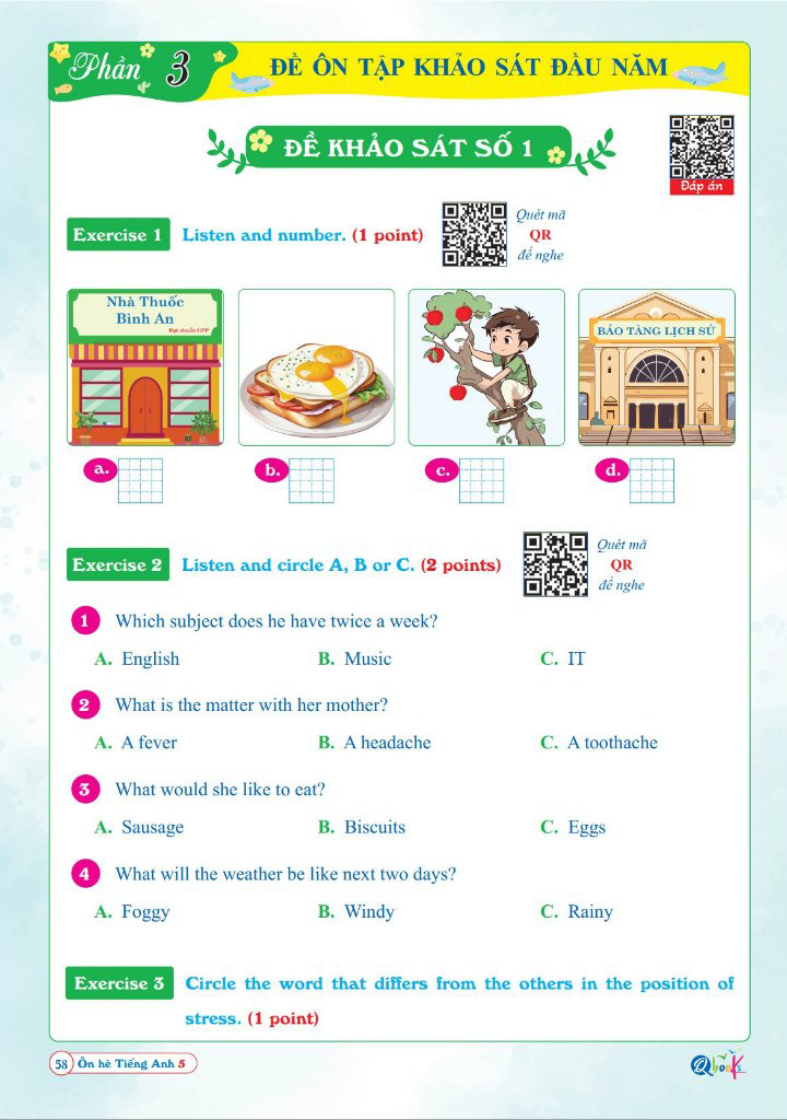 ôn hè toán 5 - dành cho học sinh lớp 5 lên lớp 6 - Ảnh 9