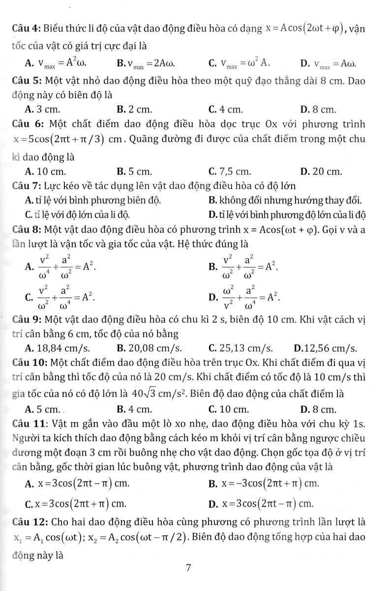 ôn luyện thi tốt nghiệp thpt năm 2024 - bài thi khoa học tự nhiên - Ảnh 7