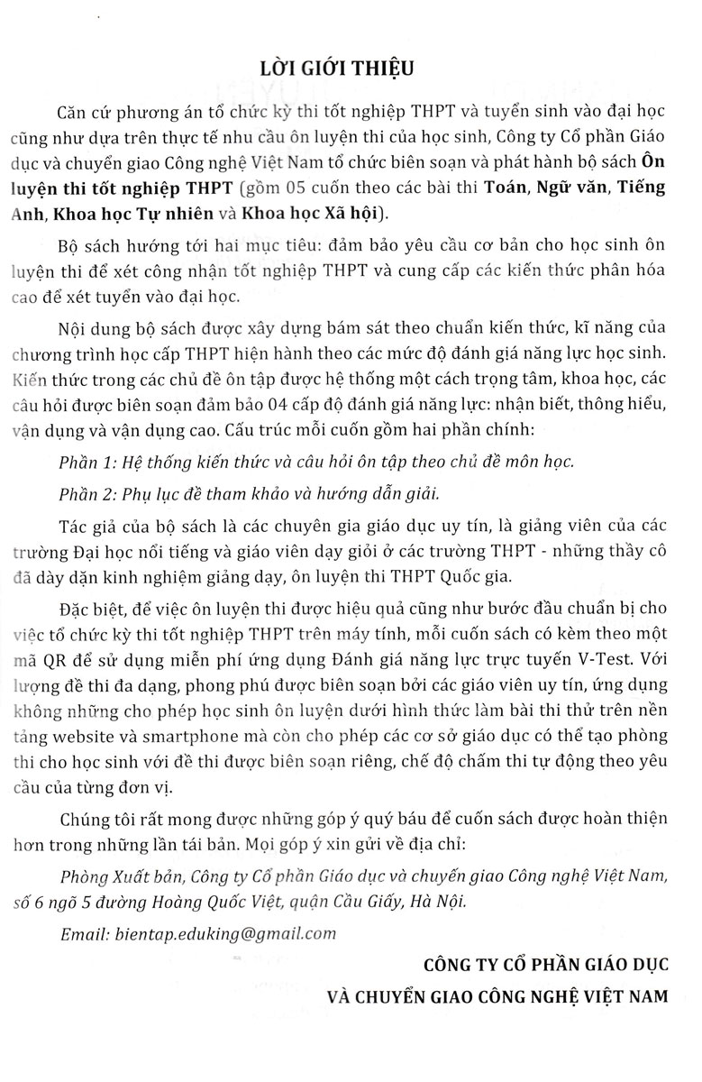 ôn luyện thi tốt nghiệp thpt năm 2024 - môn tiếng anh - Ảnh 2