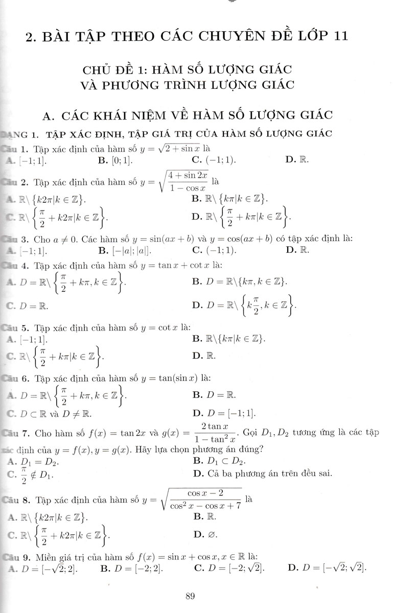 ôn luyện thi tốt nghiệp thpt năm 2024 - môn toán - Ảnh 6