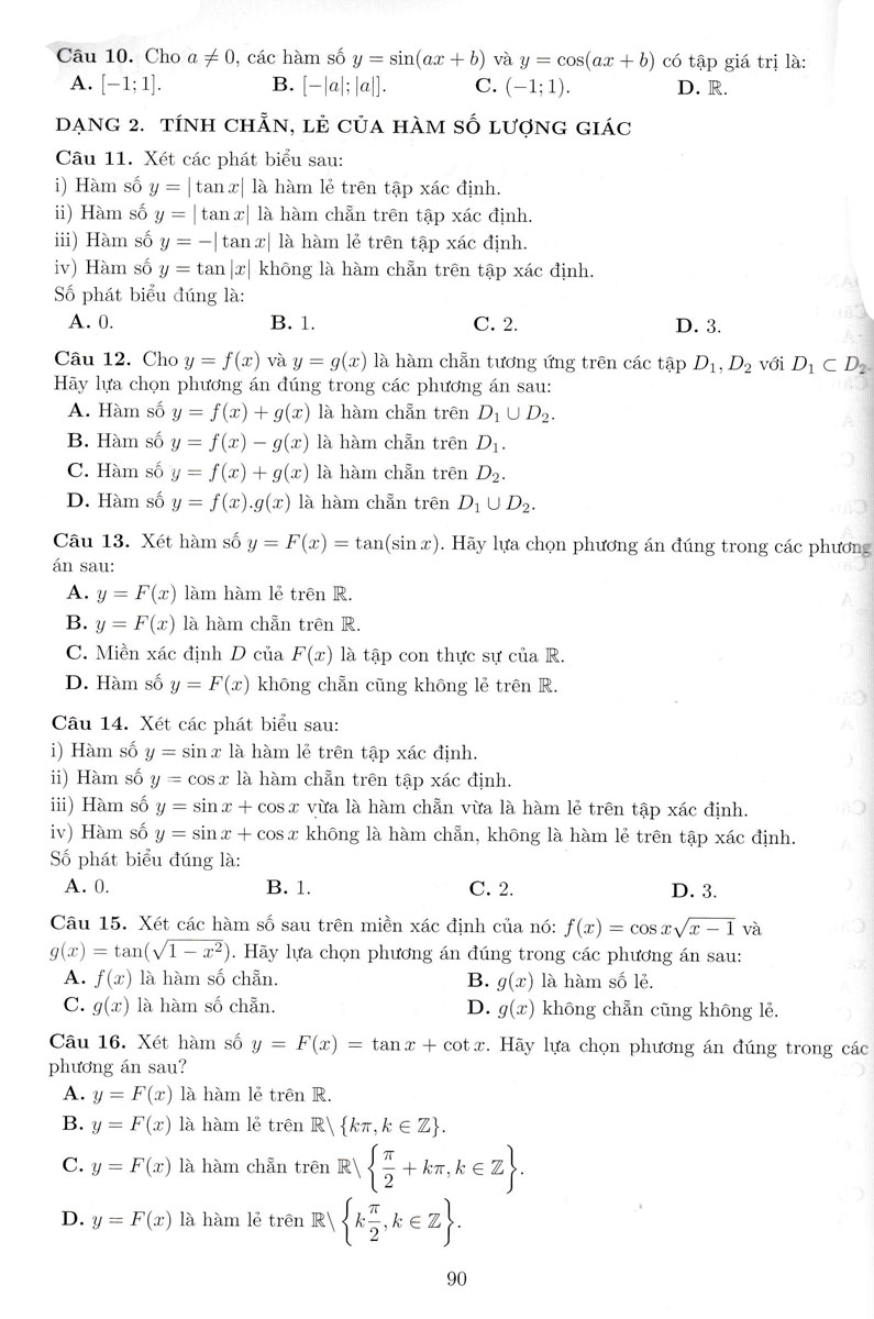 ôn luyện thi tốt nghiệp thpt năm 2024 - môn toán - Ảnh 7