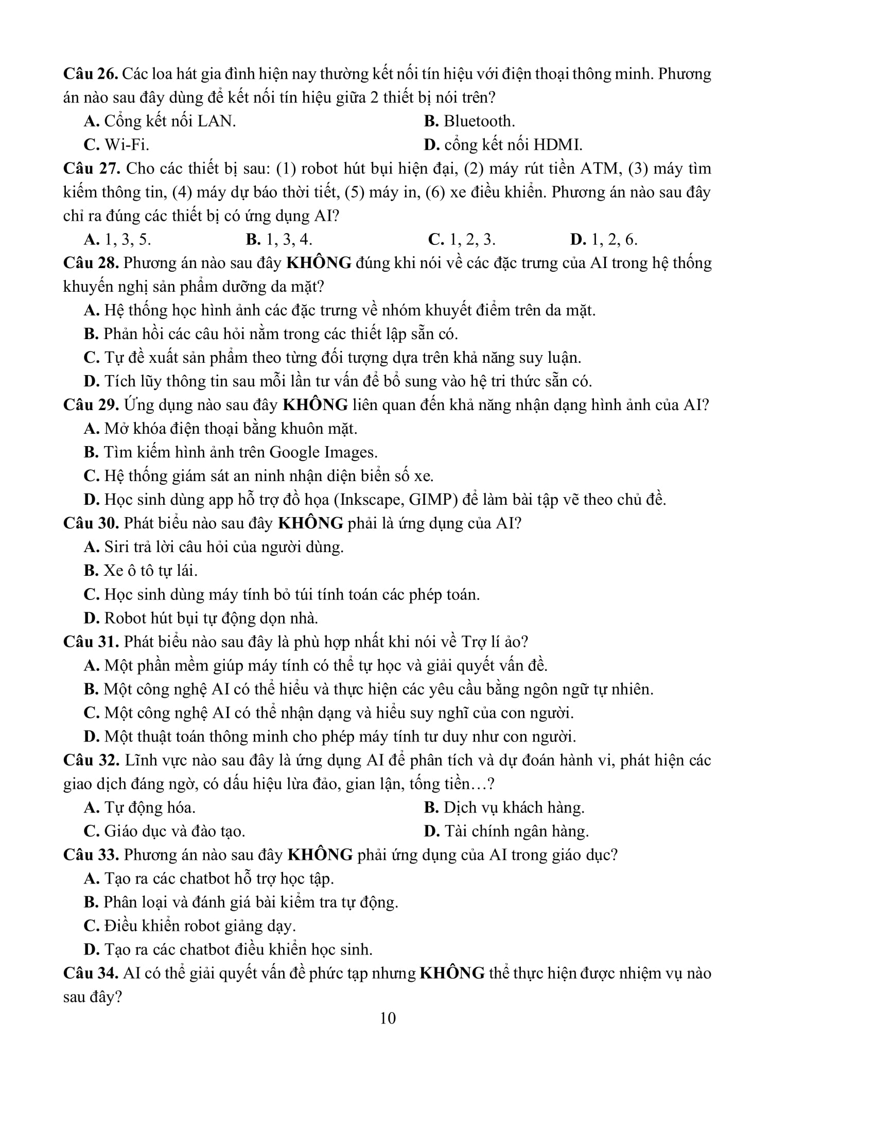Ôn Luyện Thi Tốt Nghiệp THPT Theo Chương Trình GDPT Mới - Môn Tin Học - Ảnh 10