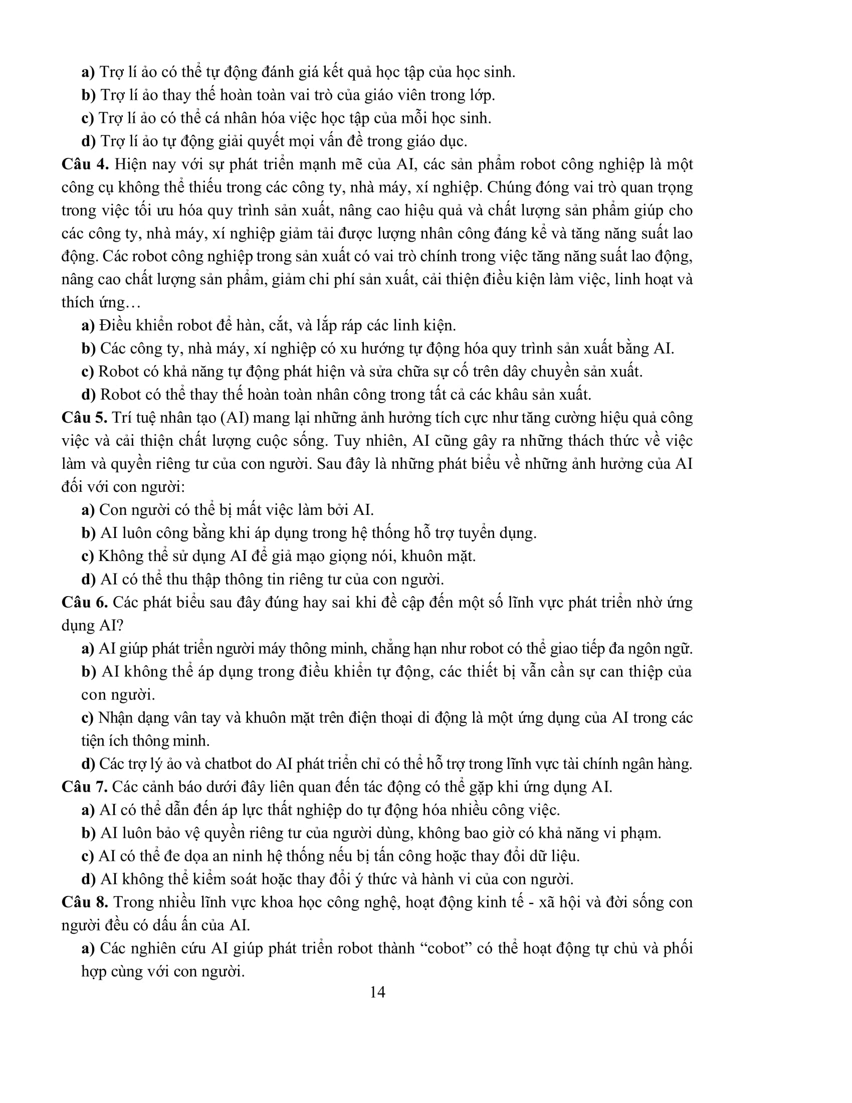 Ôn Luyện Thi Tốt Nghiệp THPT Theo Chương Trình GDPT Mới - Môn Tin Học - Ảnh 14