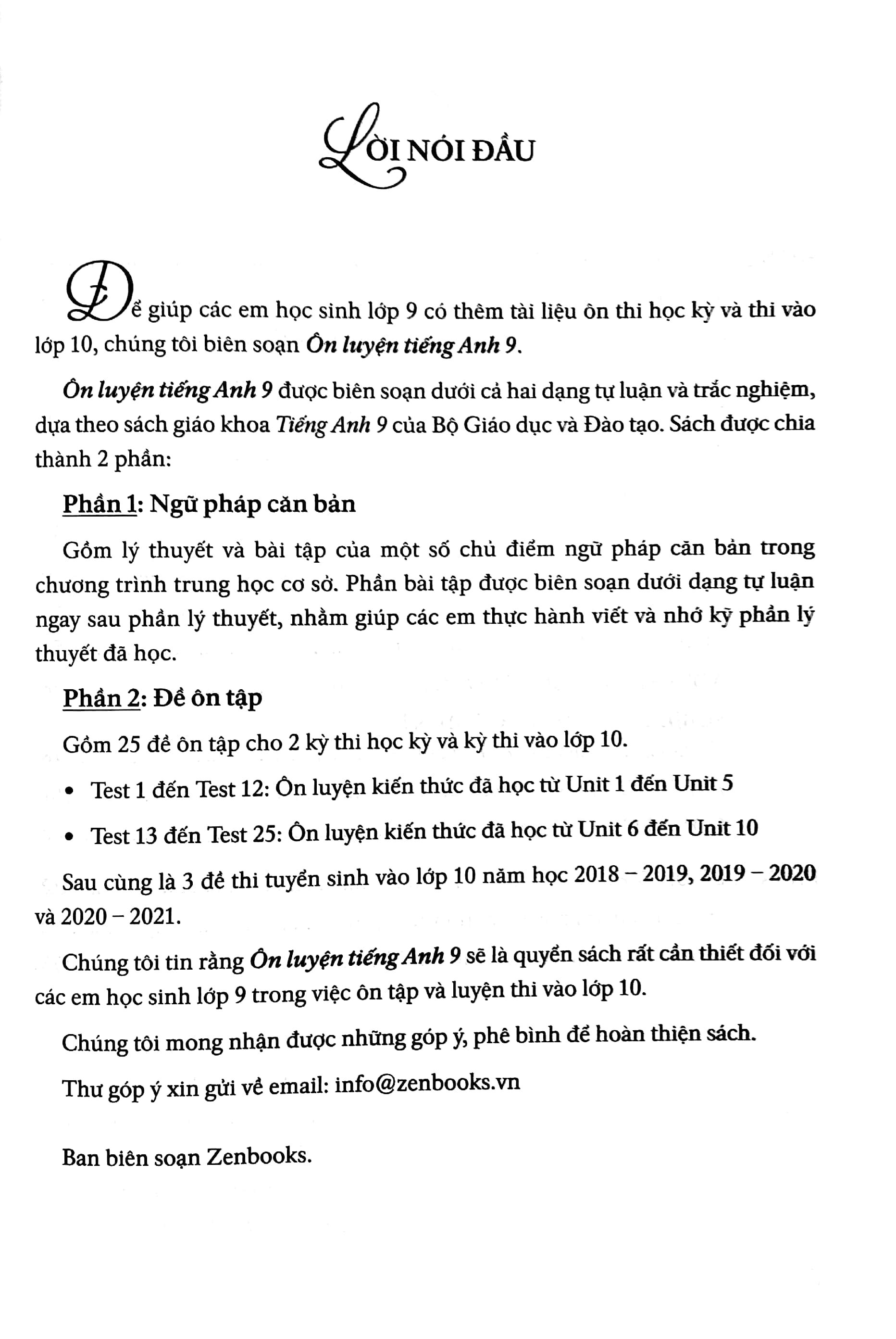 ôn luyện tiếng anh lớp 9 - không đáp án (tái bản 2021) - Ảnh 4