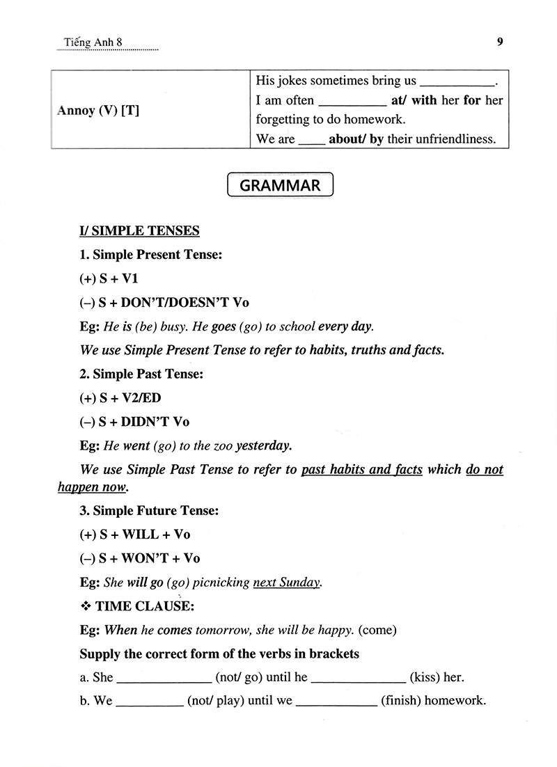 ôn luyện tiếng anh theo hướng ứng dụng thực tế - lớp 8 - Ảnh 14