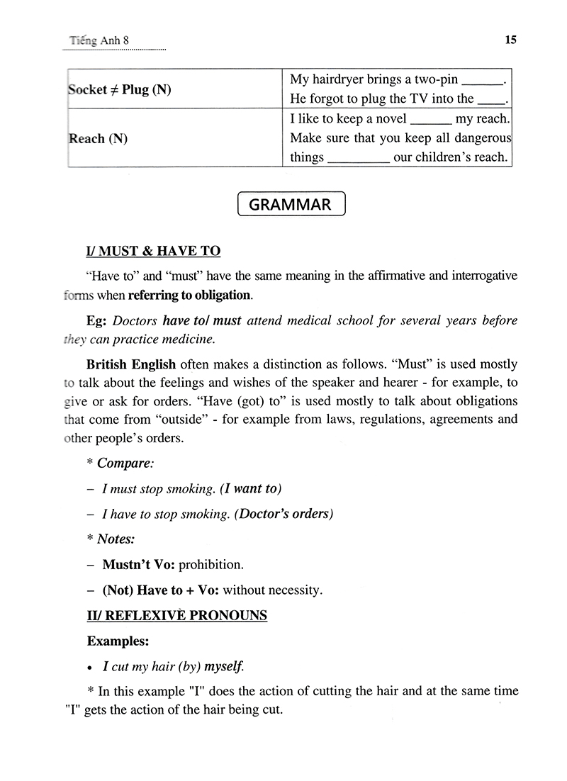 ôn luyện tiếng anh theo hướng ứng dụng thực tế - lớp 8 - Ảnh 26