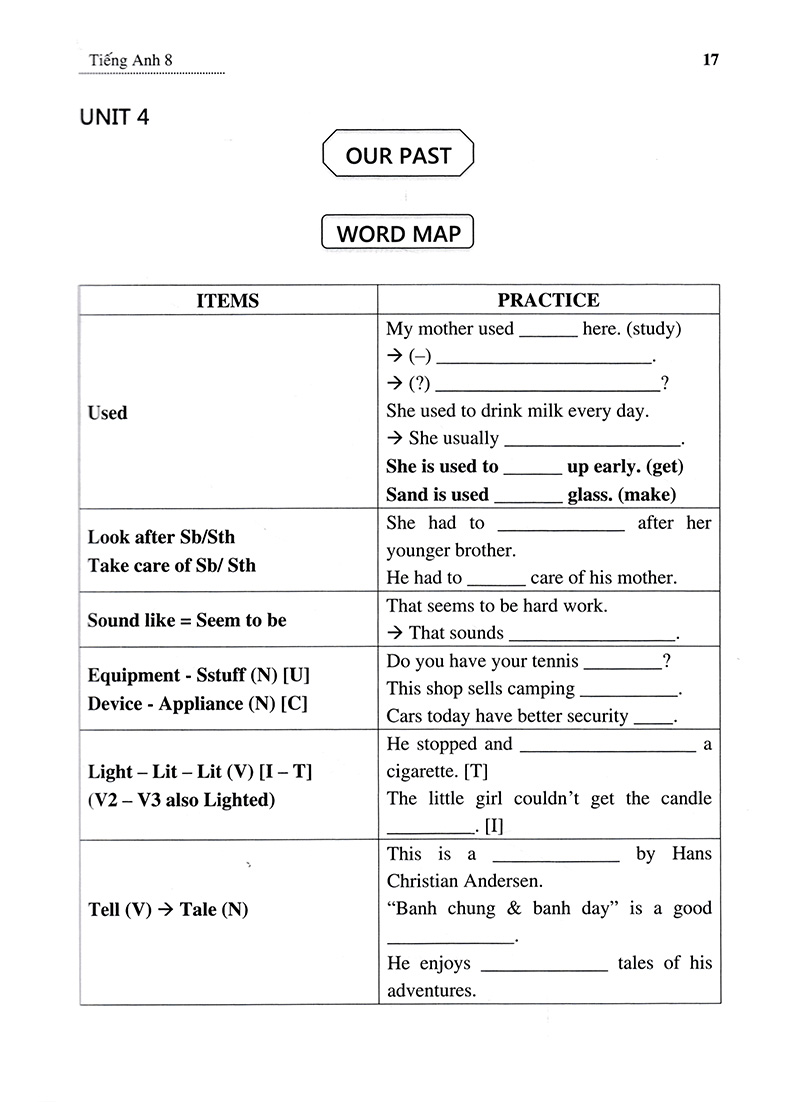 ôn luyện tiếng anh theo hướng ứng dụng thực tế - lớp 8 - Ảnh 27