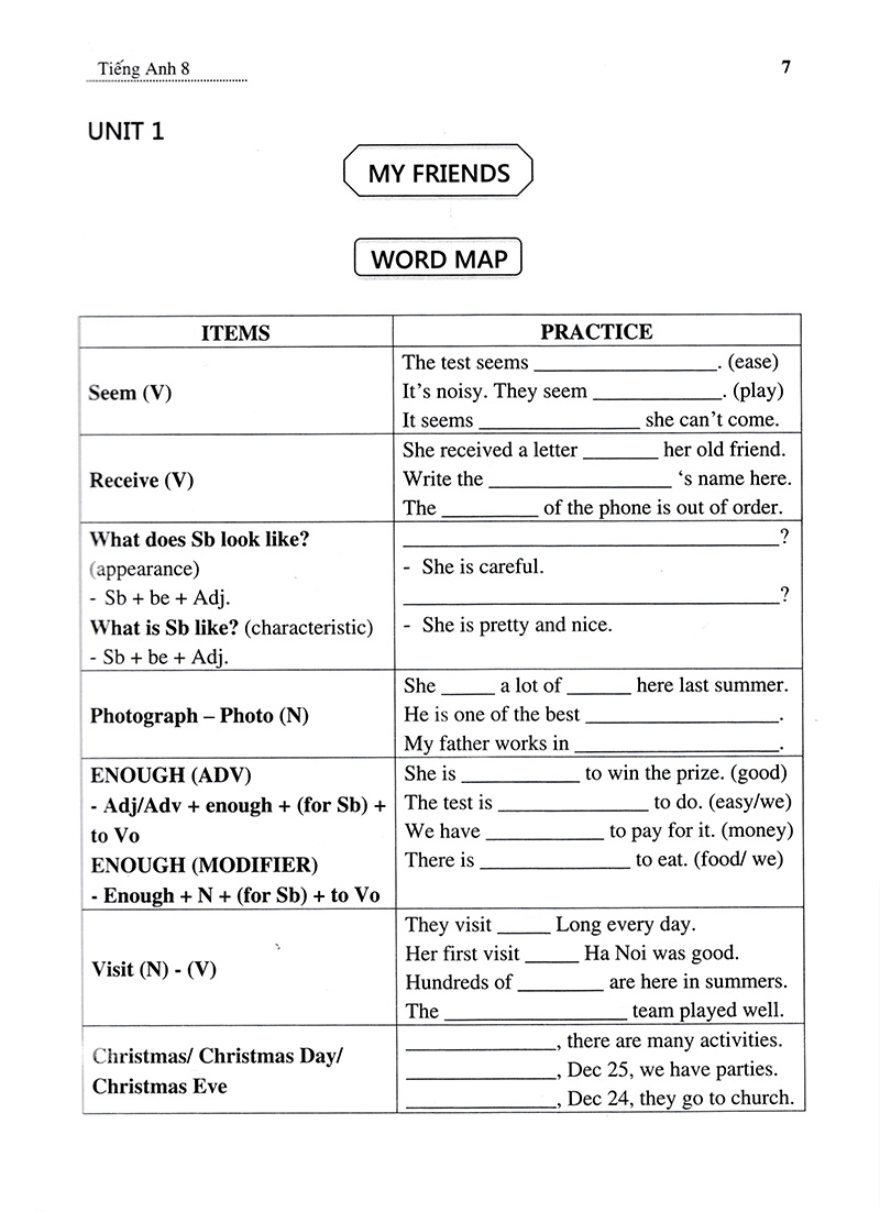 ôn luyện tiếng anh theo hướng ứng dụng thực tế - lớp 8 - Ảnh 9