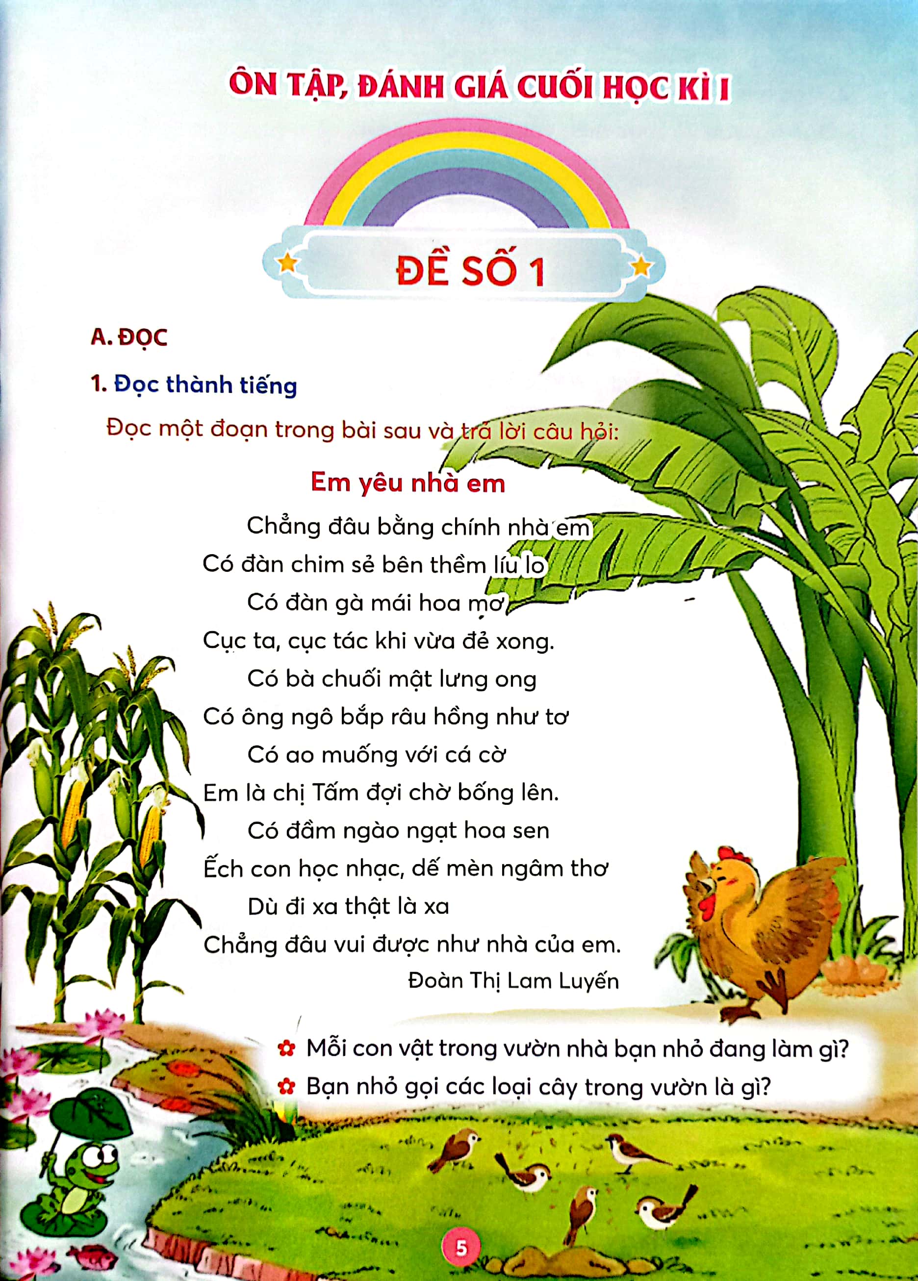 ôn tập, đánh giá định kì môn tiếng việt lớp 2 (bộ sách chân trời sáng tạo) (2023) - Ảnh 4