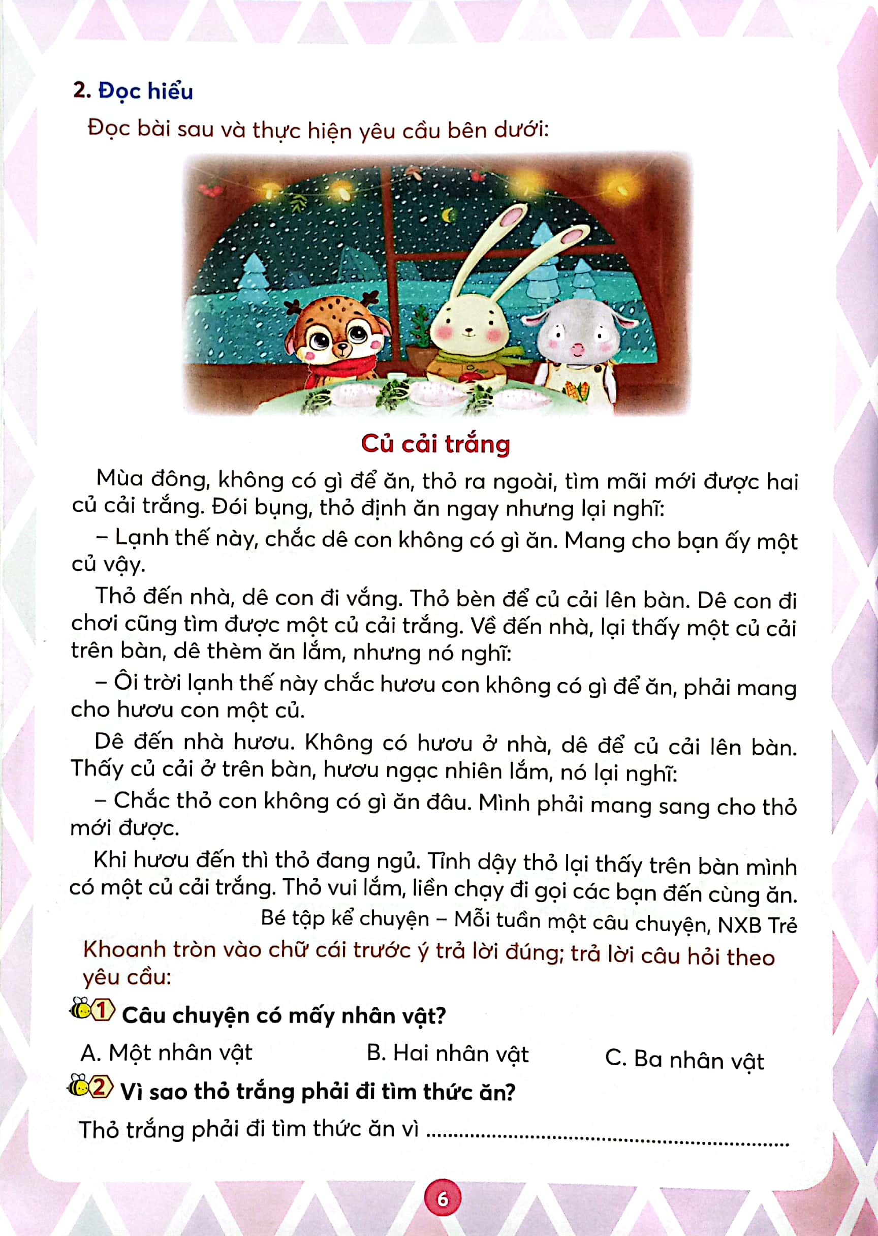 ôn tập, đánh giá định kì môn tiếng việt lớp 2 (bộ sách chân trời sáng tạo) (2023) - Ảnh 5