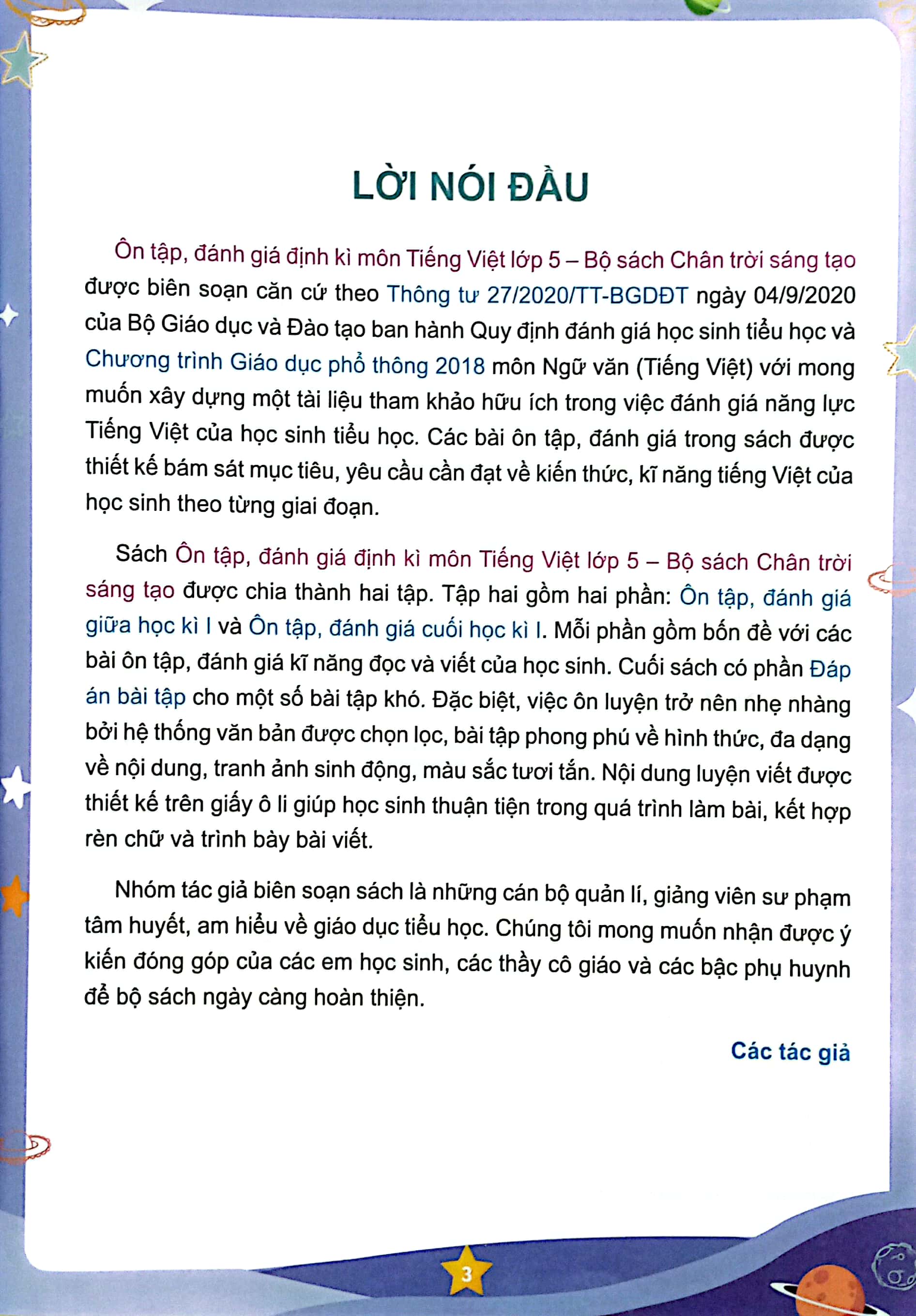 ôn tập, đánh giá định kì môn tiếng việt lớp 5 - tập 1 (chân trời) (chuẩn) - Ảnh 3