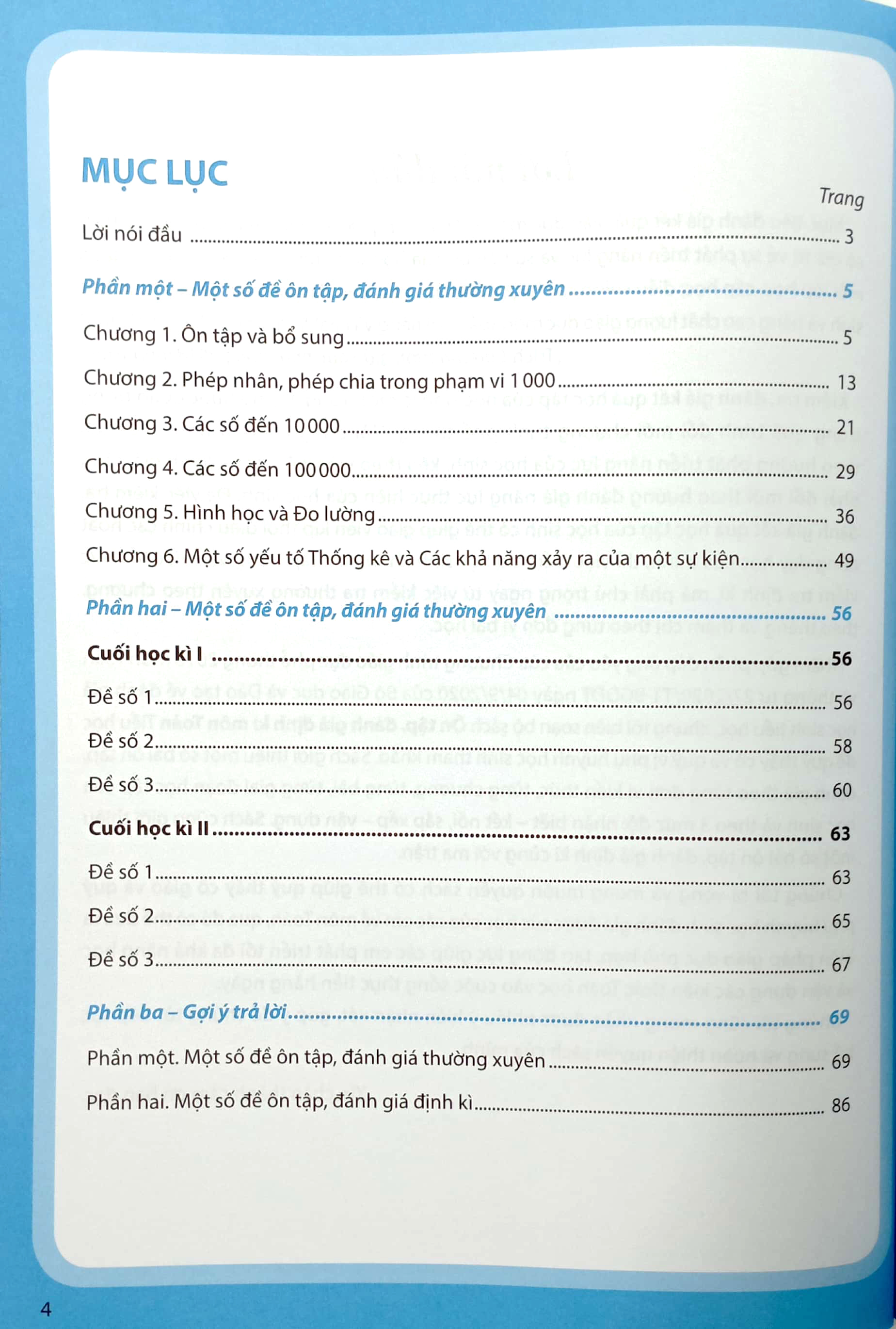 ôn tập, đánh giá định kì môn toán lớp 3 (bộ sách chân trời sáng tạo) (2022) - Ảnh 3