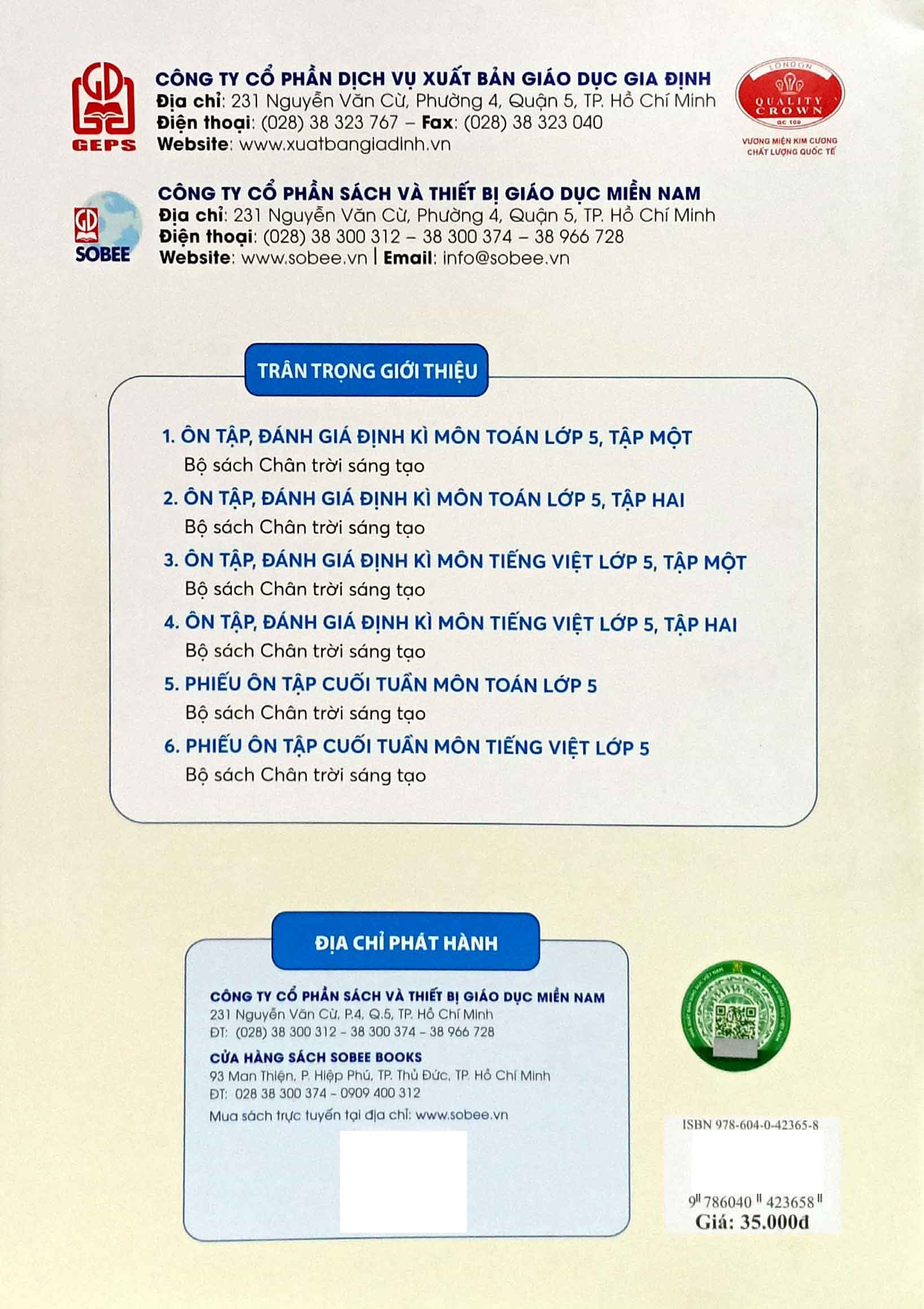 ôn tập, đánh giá định kì môn toán lớp 5 - tập 2 (chân trời) (chuẩn) - Ảnh 6