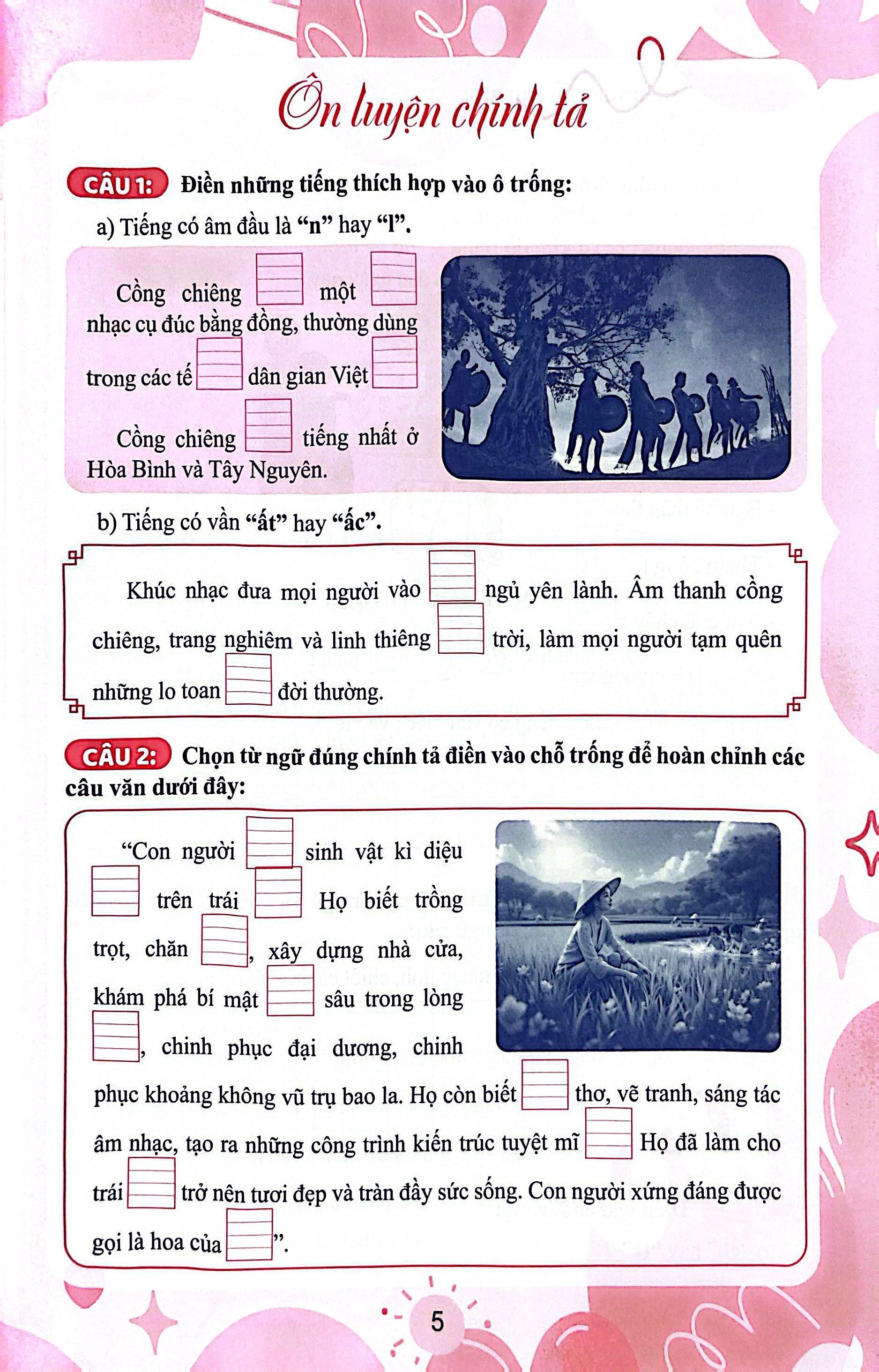 Ôn Tập Hè Tiếng Việt 4 Và Làm Quen Với Chương Trình Cơ Bản Tiếng Việt 5 - Ảnh 4