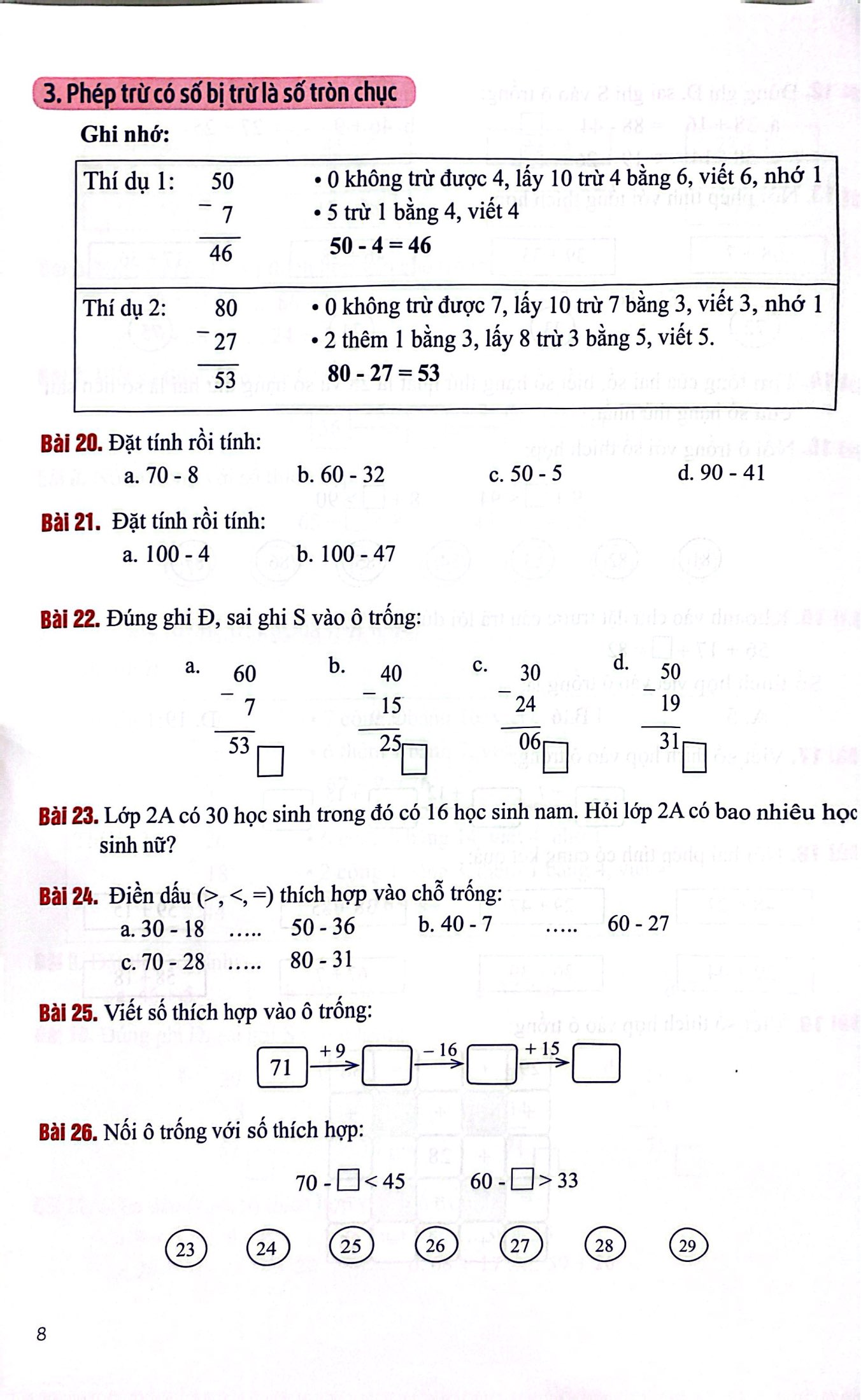 Ôn Tập Hè Toán 2 Và Làm Quen Với Chương Trình Cơ Bản Toán 3 - Ảnh 6