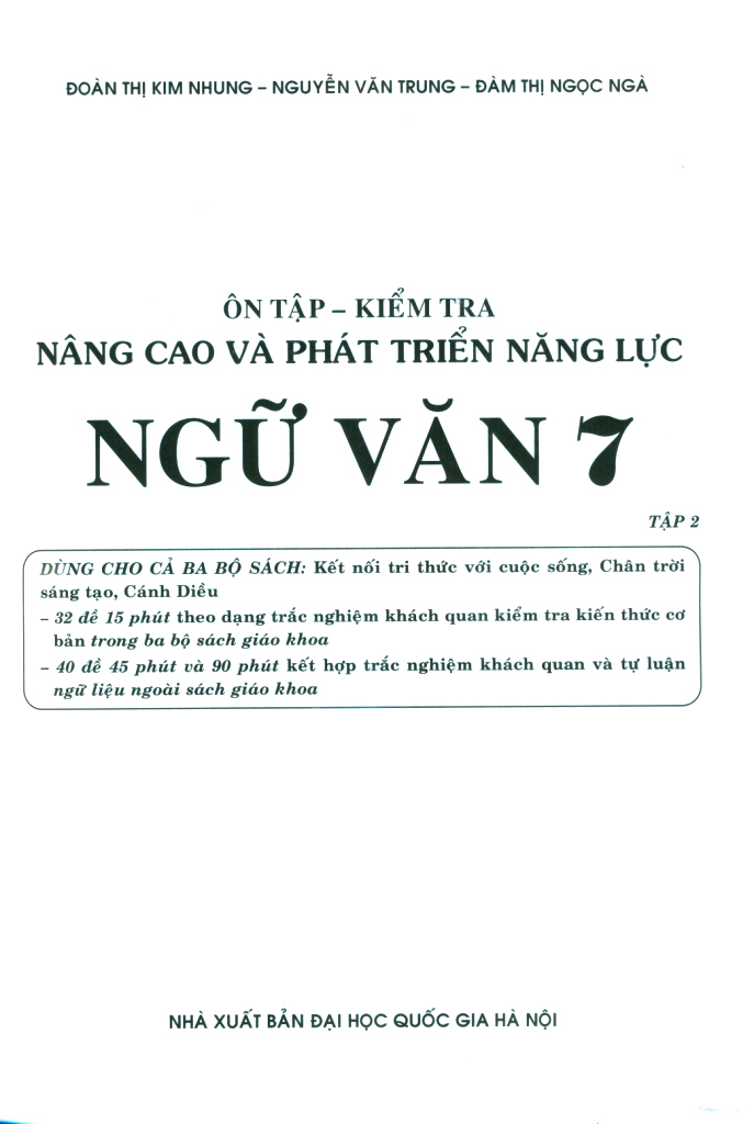 ôn tập-kiểm tra nâng cao và phát triển năng lực ngữ văn 7 - tập 2 - Ảnh 3