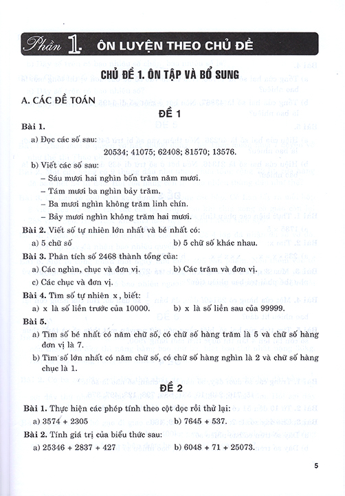 ôn tập-kiểm tra nâng cao và phát triển năng lực toán 4 - Ảnh 3