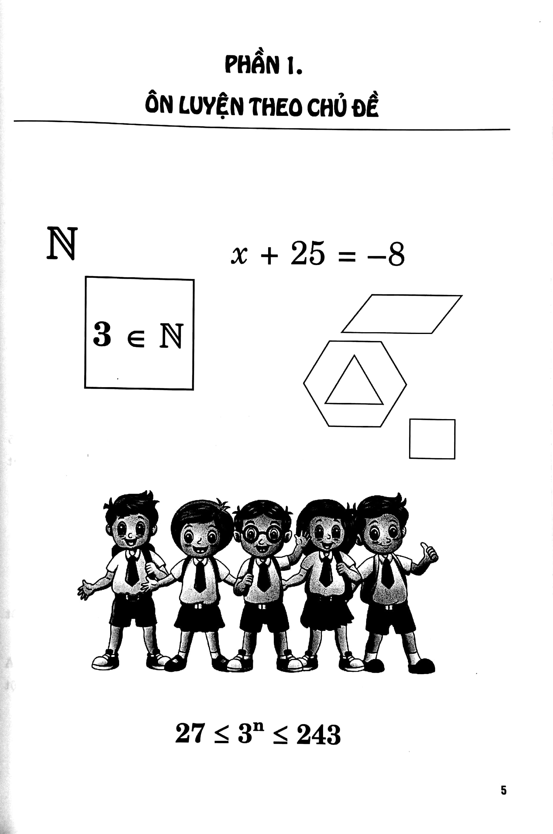 ôn tập-kiểm tra nâng cao và phát triển năng lực toán 6 - tập 1 - Ảnh 5