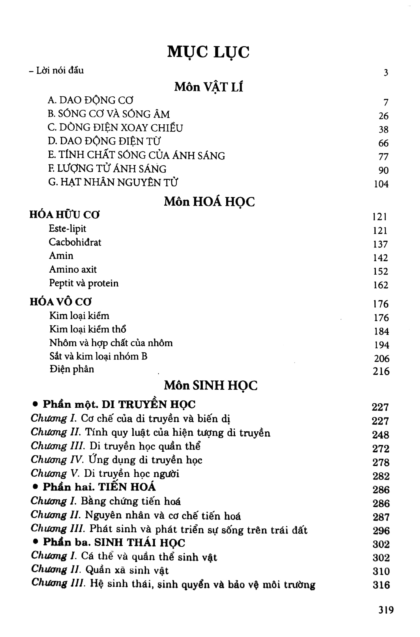 ôn tập luyện thi trắc nghiệm luyện thi thpt quốc gia 2020 - khoa học tự nhiên (vật lí - hóa học - sinh học) - Ảnh 3