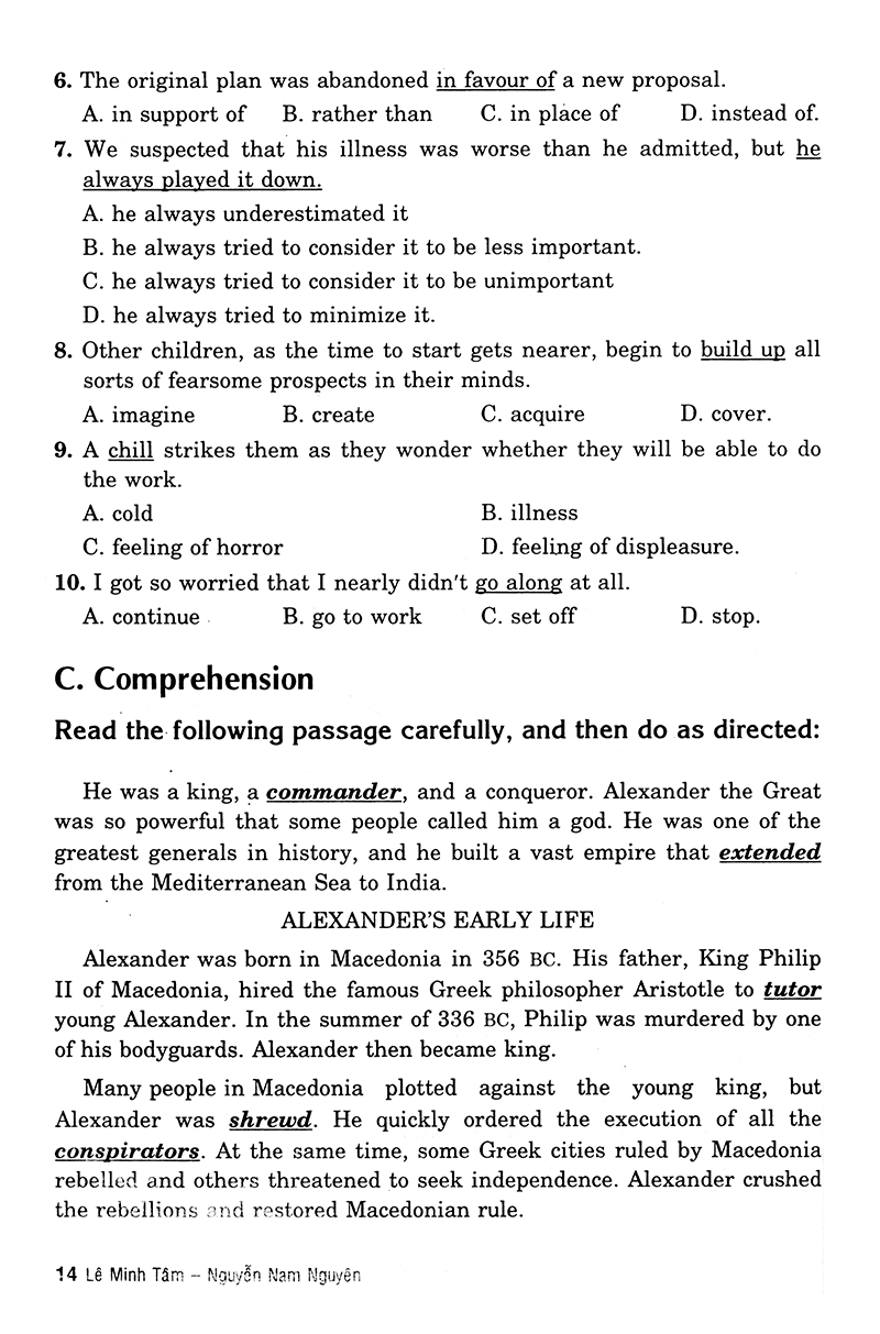 ôn tập luyện thi trắc nghiệm thpt quốc gia 2019 - môn tiếng anh - Ảnh 13