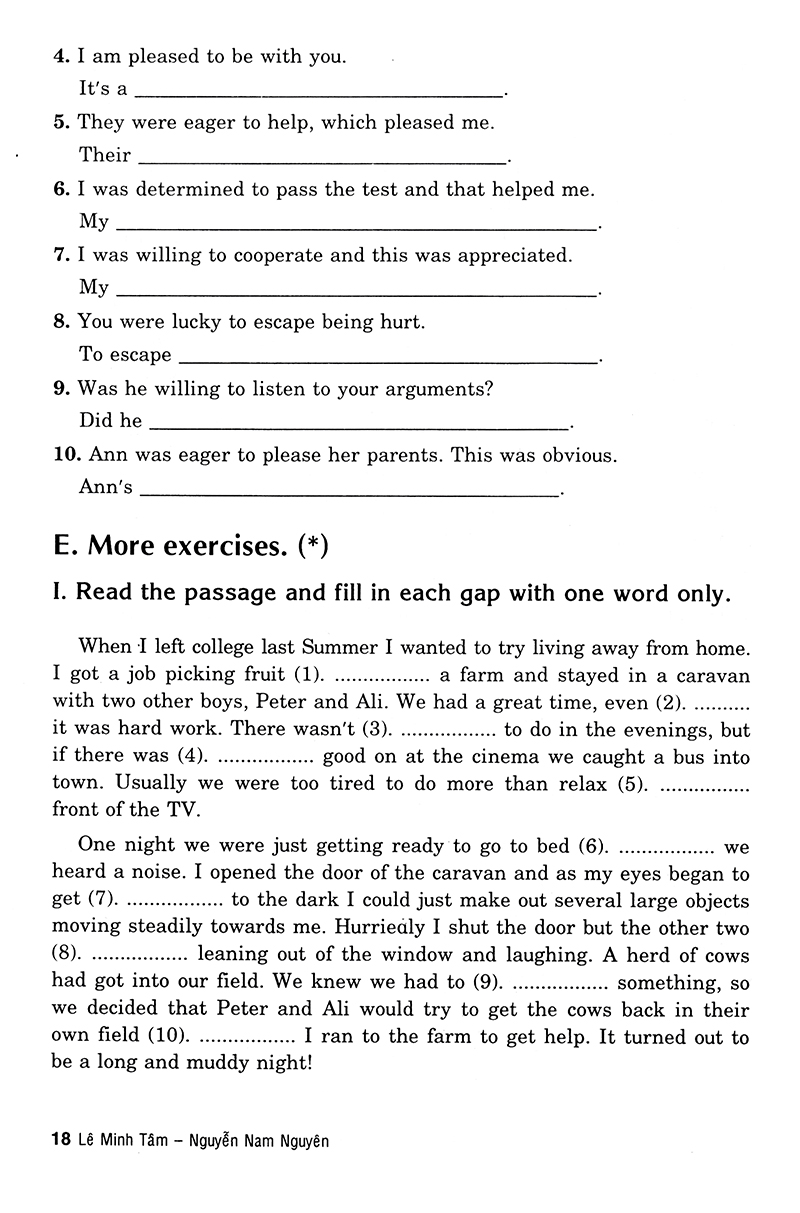 ôn tập luyện thi trắc nghiệm thpt quốc gia 2019 - môn tiếng anh - Ảnh 17