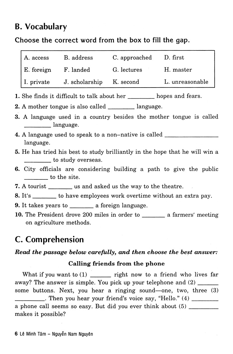 ôn tập luyện thi trắc nghiệm thpt quốc gia 2019 - môn tiếng anh - Ảnh 5
