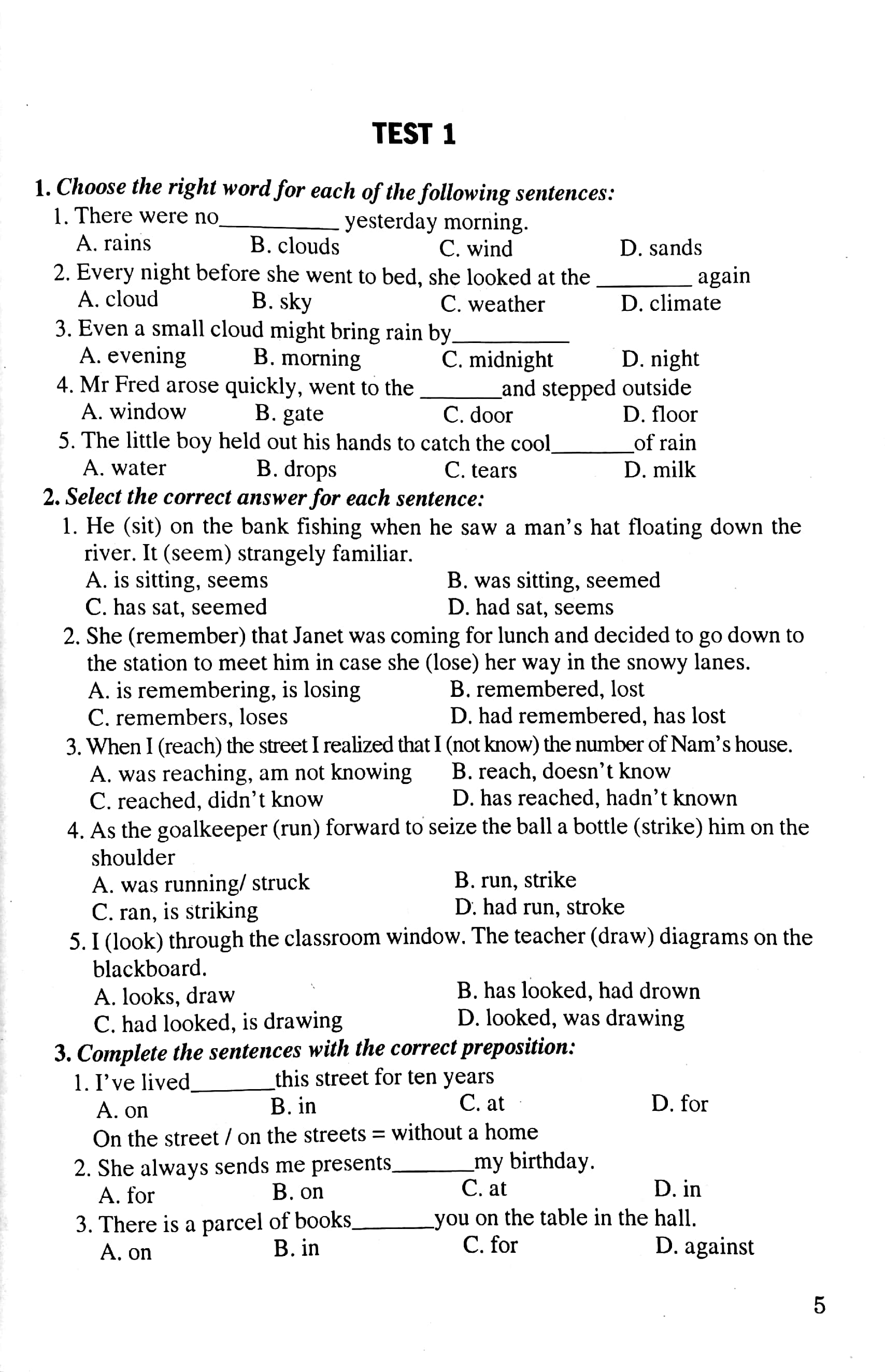 ôn tập luyện thi trắc nghiệm thpt quốc gia 2020 - môn tiếng anh - Ảnh 5
