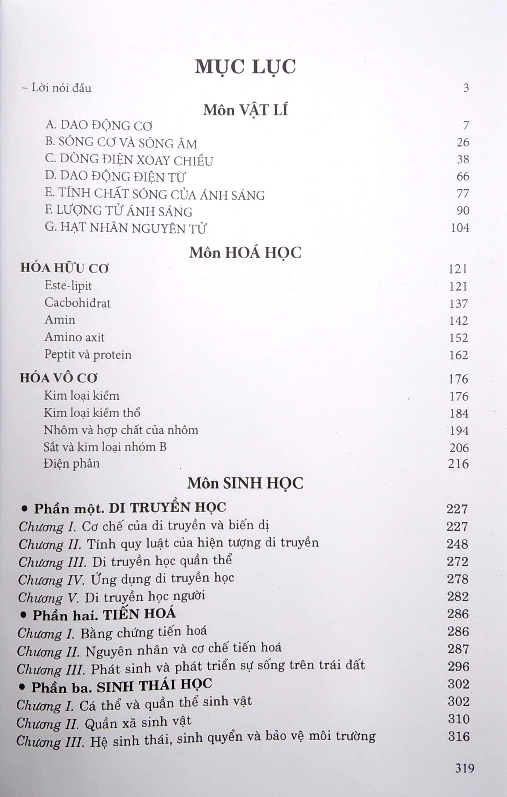 ôn tập luyện thi trắc nghiệm - thpt quốc gia 2022: vật lí - hóa học - sinh học - Ảnh 3