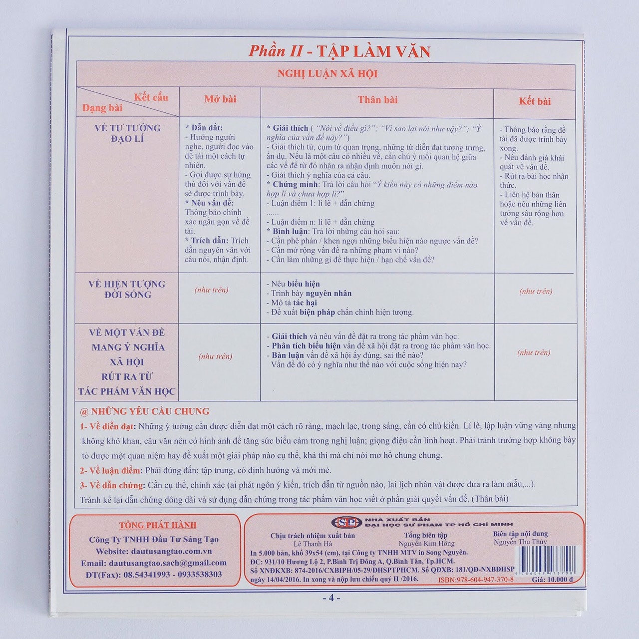 ôn tập nhanh kì thi thpt quốc gia - môn ngữ văn - Ảnh 2