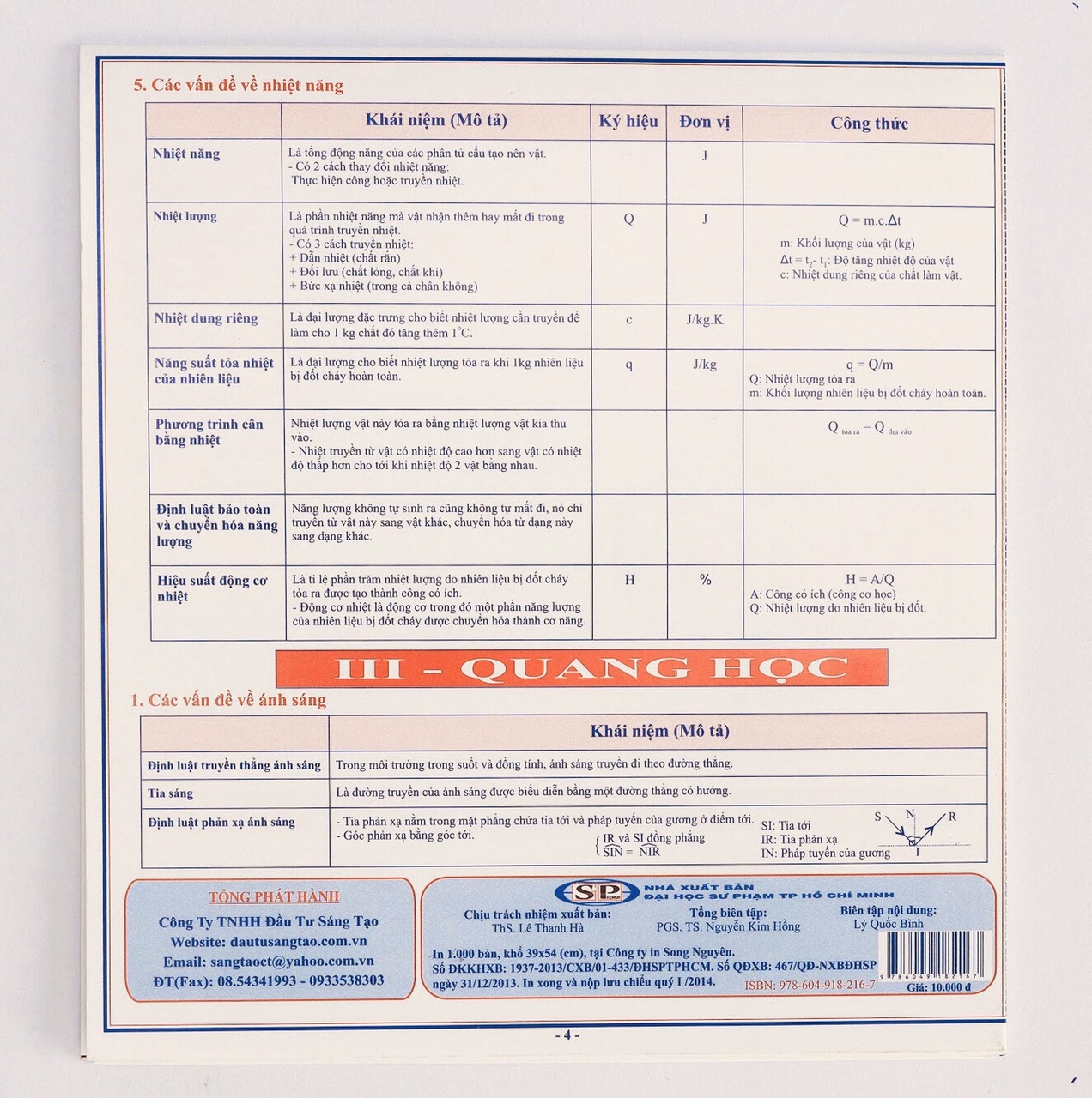 ôn tập nhanh vật lý 6-7-8-9 - Ảnh 2