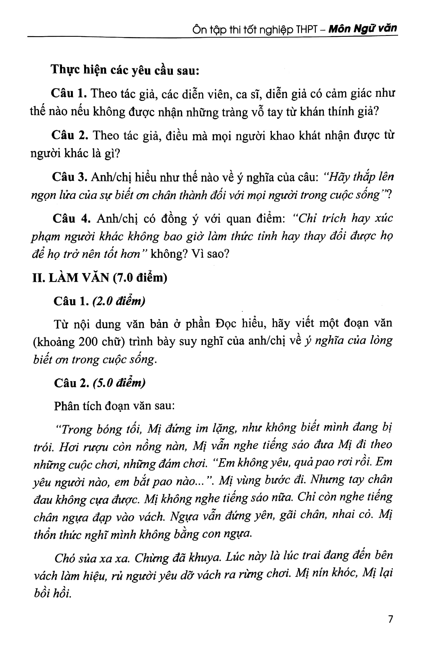 ôn tập thi tốt nghiệp thpt - môn ngữ văn - Ảnh 5