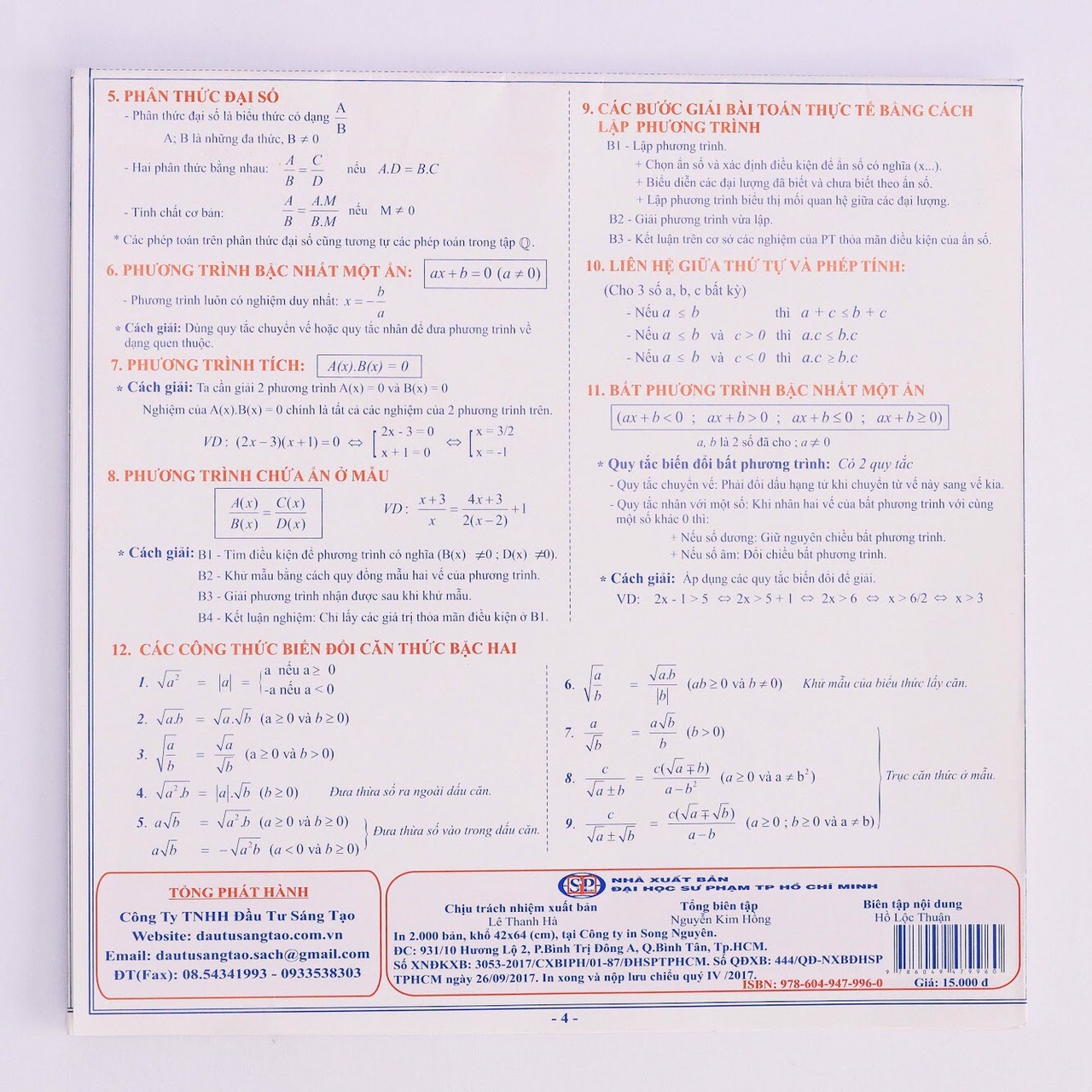 ôn tập toán 6-7-8-9 - Ảnh 4