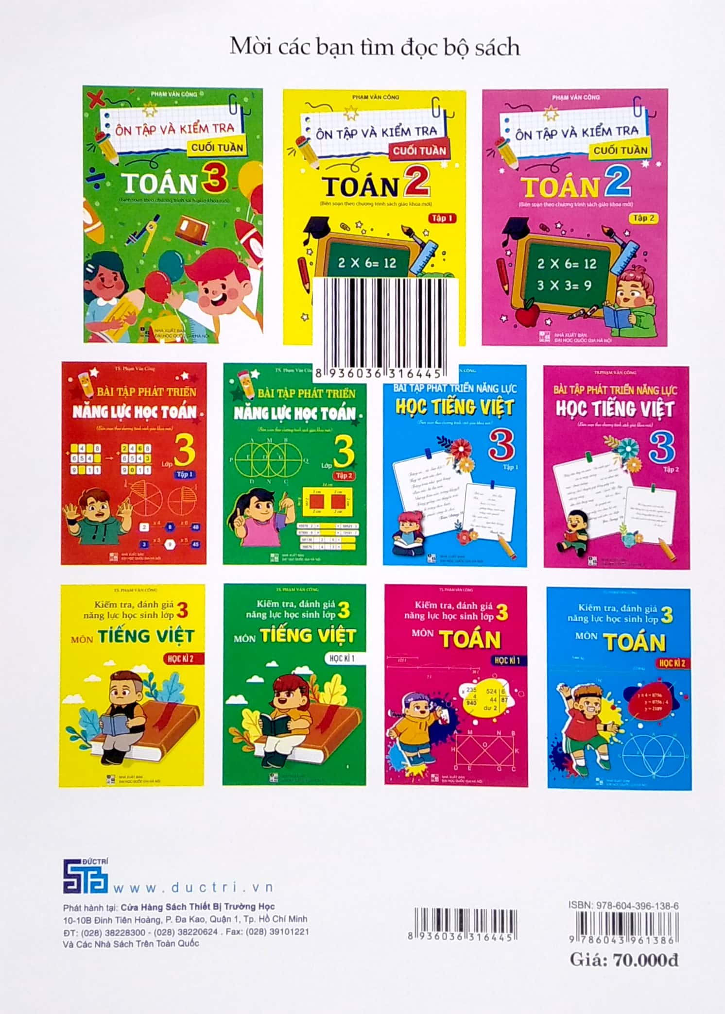 ôn tập và kiểm tra cuối tuần toán 3 (biên soạn theo chương trình sách giáo khoa mới) - Ảnh 6