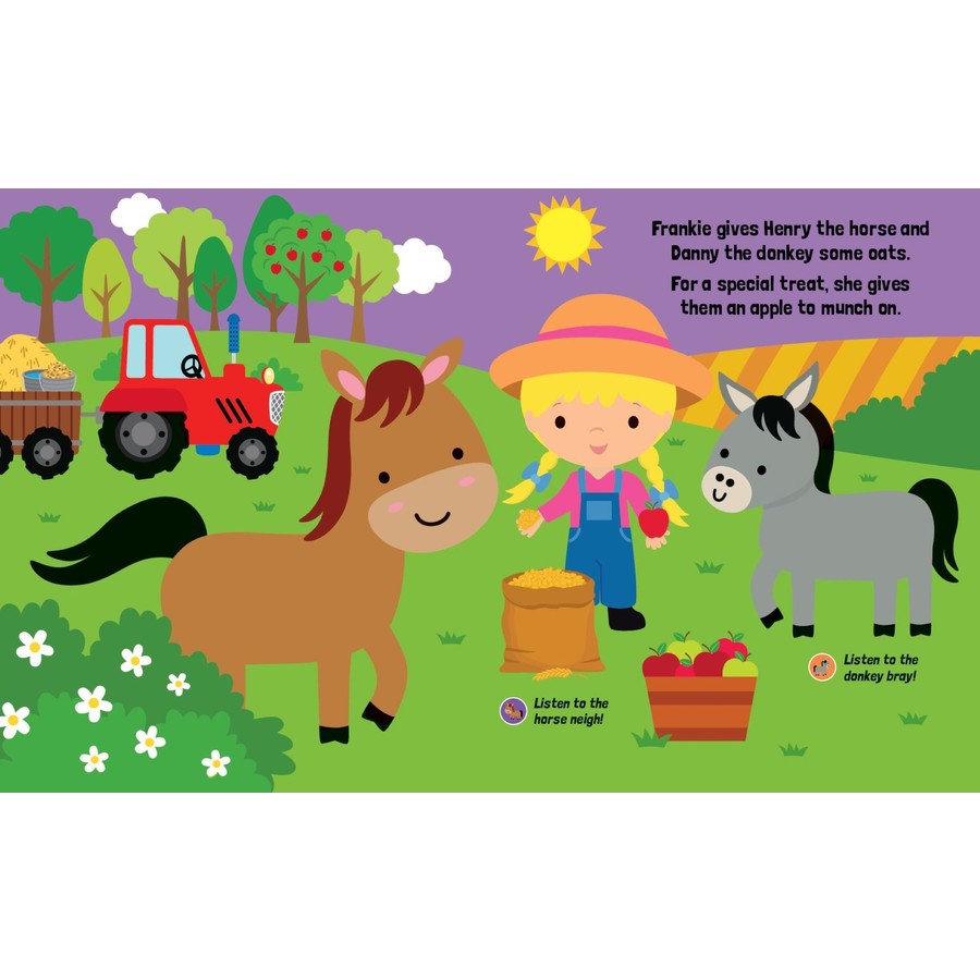 on the farm: 10-button sound book - Ảnh 4