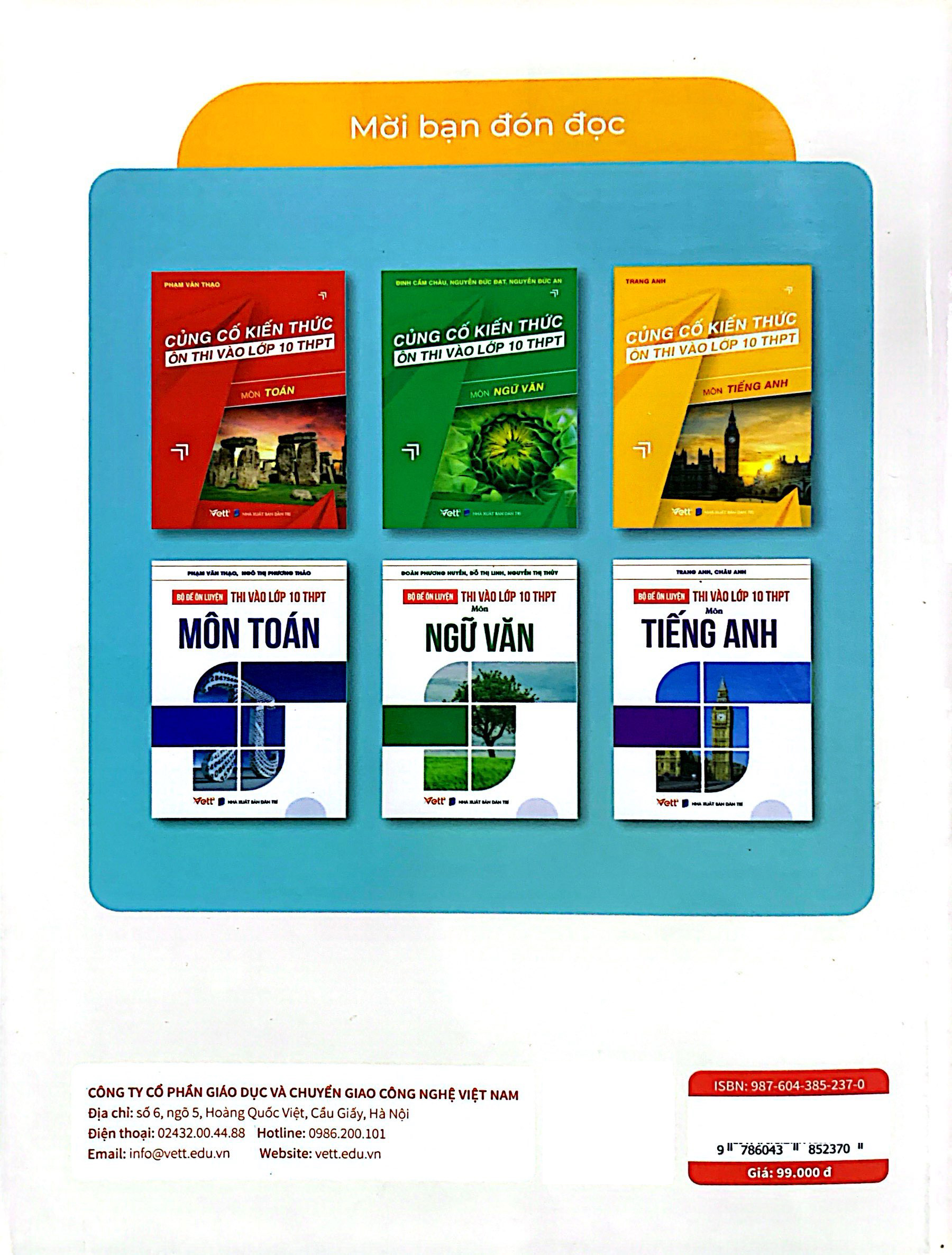 ôn thi vào lớp 10 thpt môn toán - bài thi trắc nghiệm - Ảnh 7