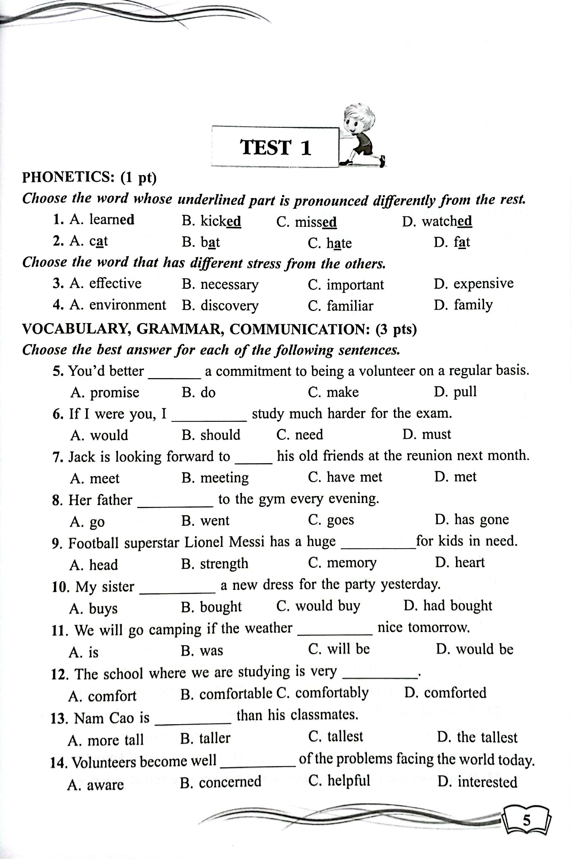 ôn tiếng anh 9 - tăng tốc về đích - tuyển sinh vào lớp 10 - Ảnh 4