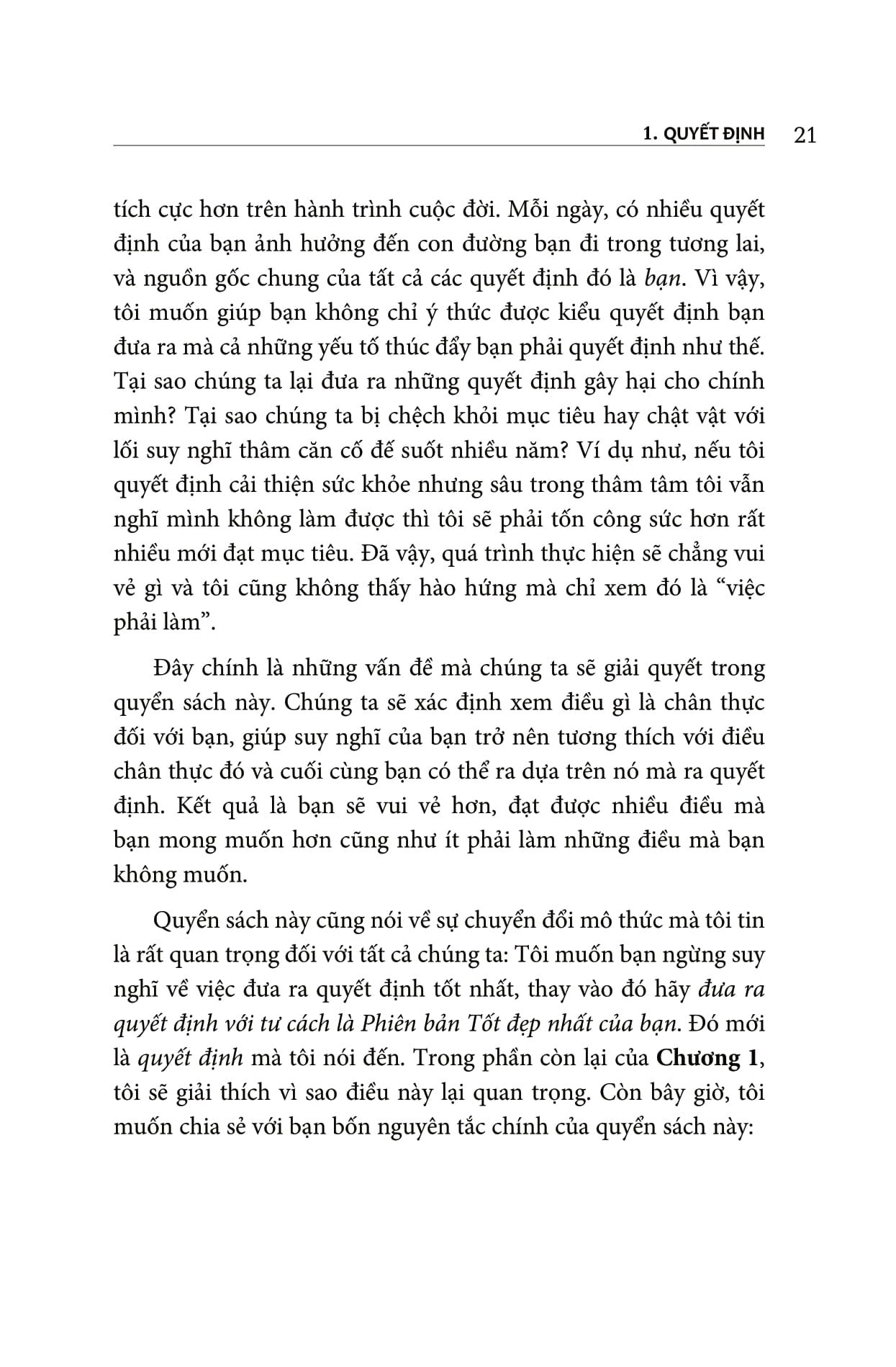 one decision - kỹ năng ra quyết định sáng suốt - Ảnh 13
