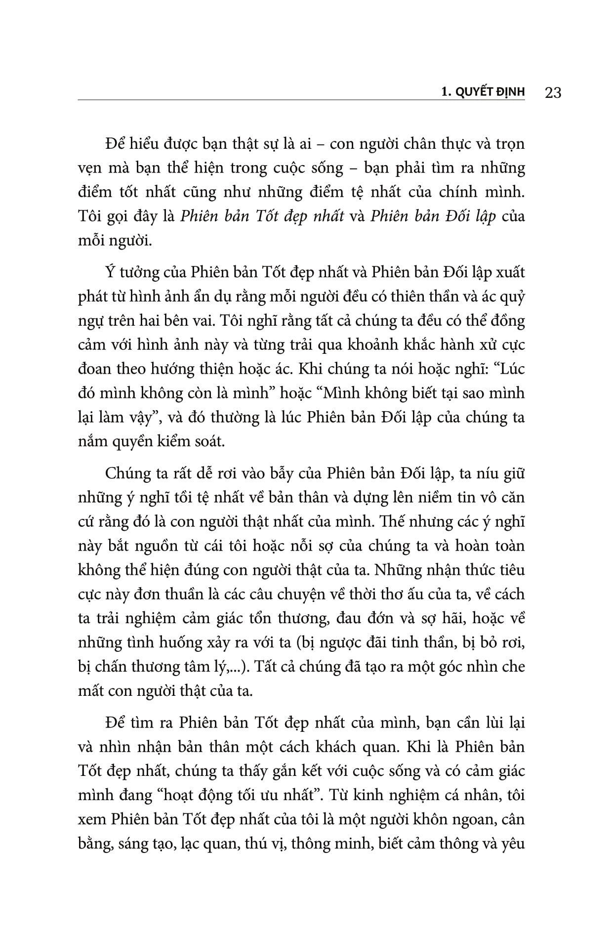 one decision - kỹ năng ra quyết định sáng suốt - Ảnh 15