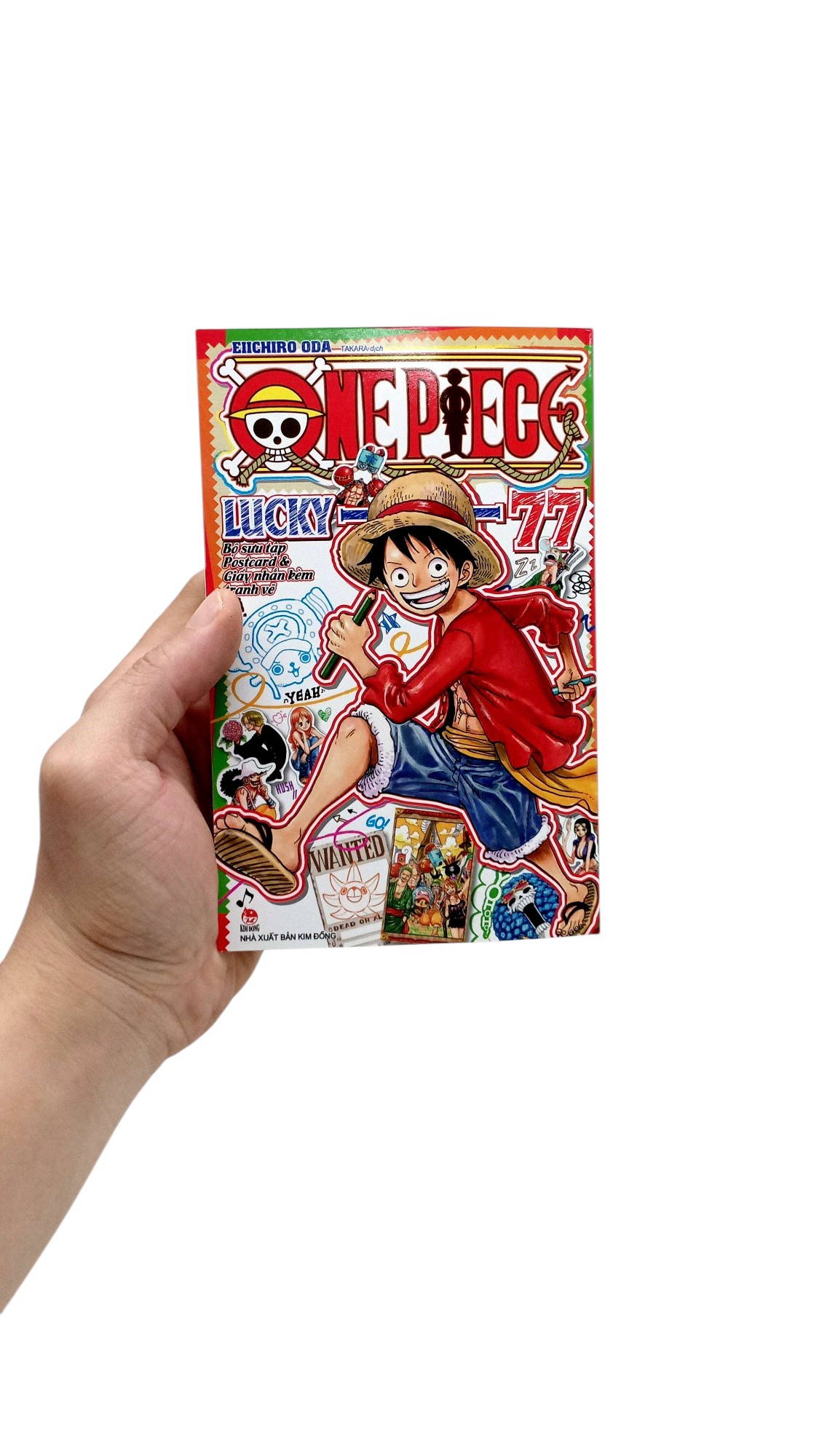 One Piece Lucky 77 - Bộ Sưu Tập Postcard Và Giấy Nhắn Kèm Tranh Vẽ (Tái Bản 2025) - Ảnh 8