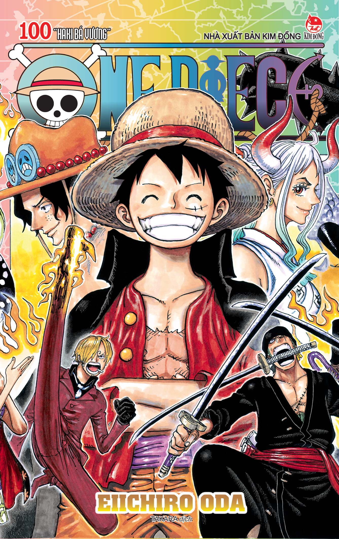 one piece - tập 100 - “haki bá vương” (tái bản 2025) - Ảnh 2