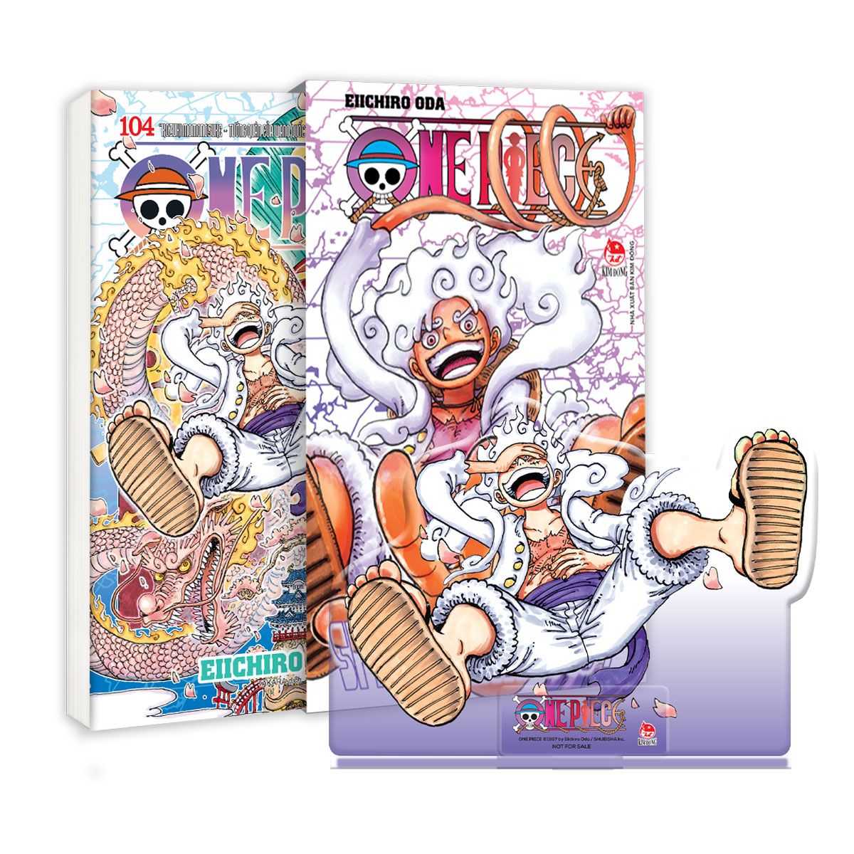 one piece - tập 104 - “kozuki momonosuke - tướng quân của wano quốc” - limited edition - tặng kèm standee acrylic - Ảnh 2