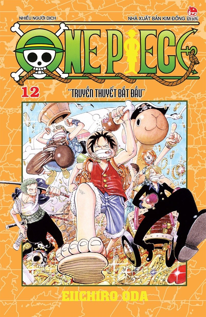 one piece - tập 12 - truyền thuyết bắt đầu (tái bản 2025) - Ảnh 2