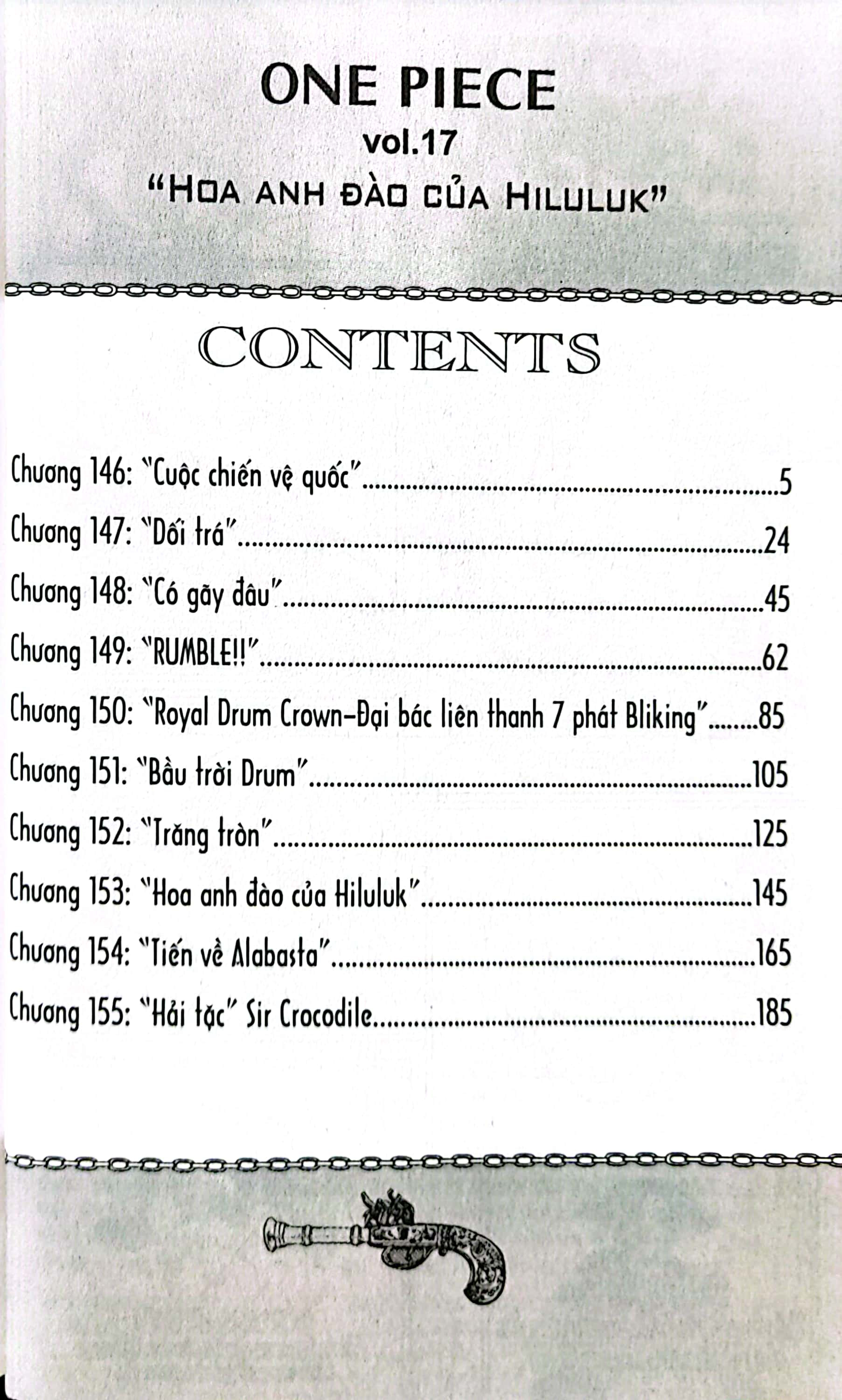 one piece - tập 17 - hoa anh đào của hiluluk (tái bản 2025) - Ảnh 3