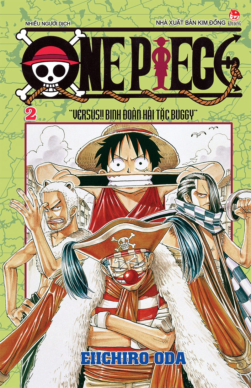 one piece - tập 2 - versus!! binh đoàn hải tặc buggy (tái bản 2025) - Ảnh 2
