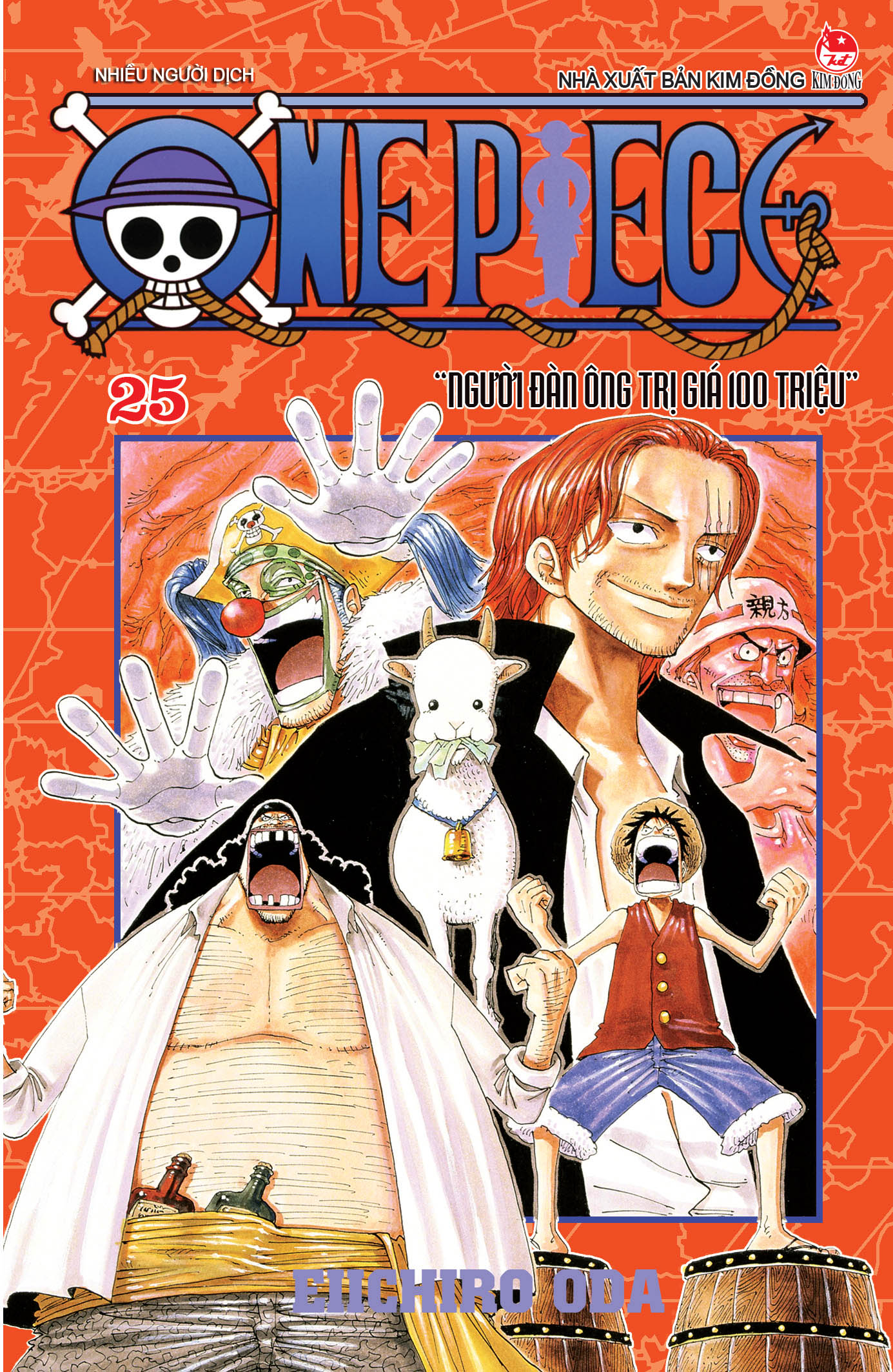 one piece - tập 25 - người đàn ông trị giá một trăm triệu (tái bản 2025) - Ảnh 2