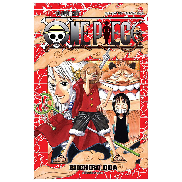 one piece - tập 41 - lời tuyên chiến (tái bản 2025)