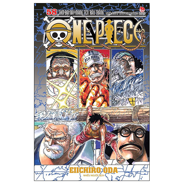 one piece - tập 58 - thời đại này mang tên râu trắng (tái bản 2025)