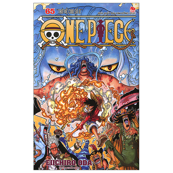 one piece - tập 65 - trở về con số 0 (tái bản 2025)