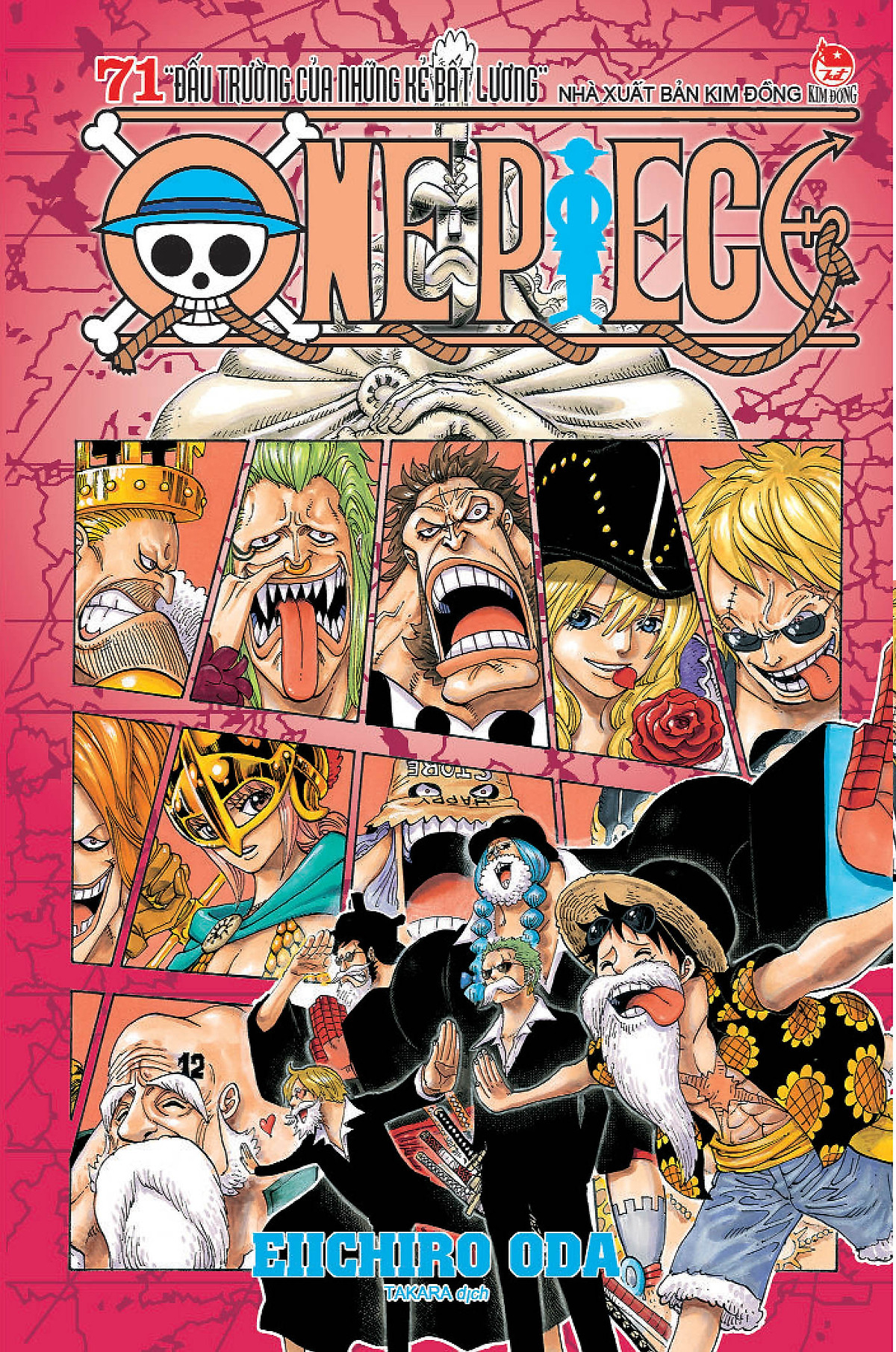 one piece - tập 71 - đấu trường của những kẻ bất lương (tái bản 2025) - Ảnh 2